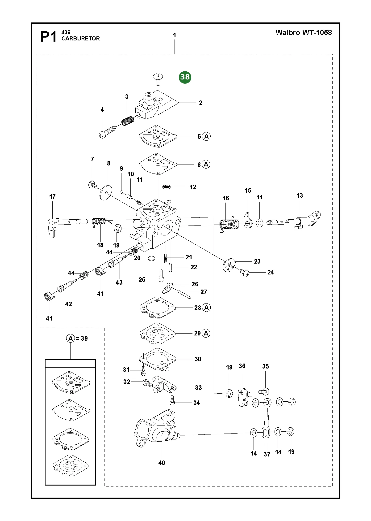 Position im Ersatzteilkatalog