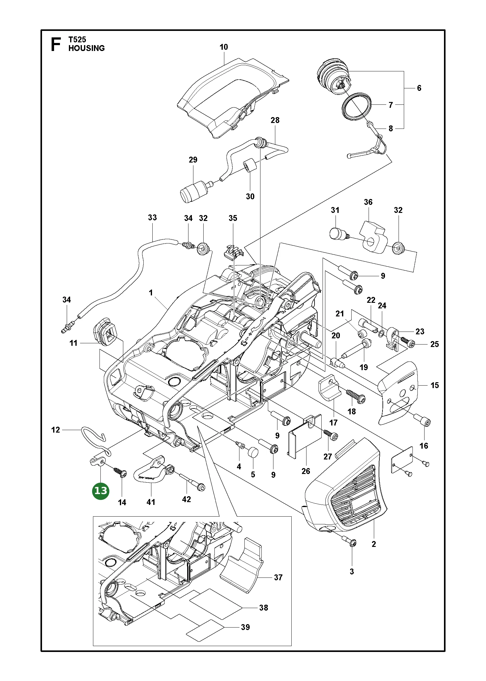 Position im Ersatzteilkatalog
