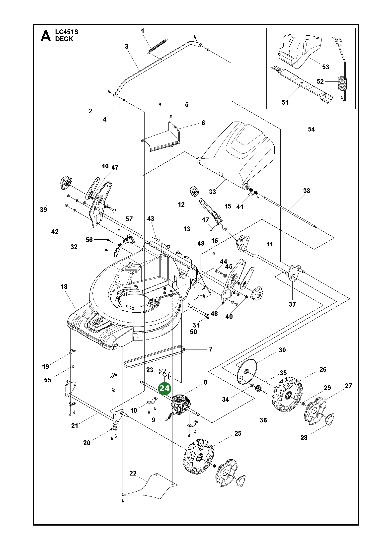 Position im Ersatzteilkatalog