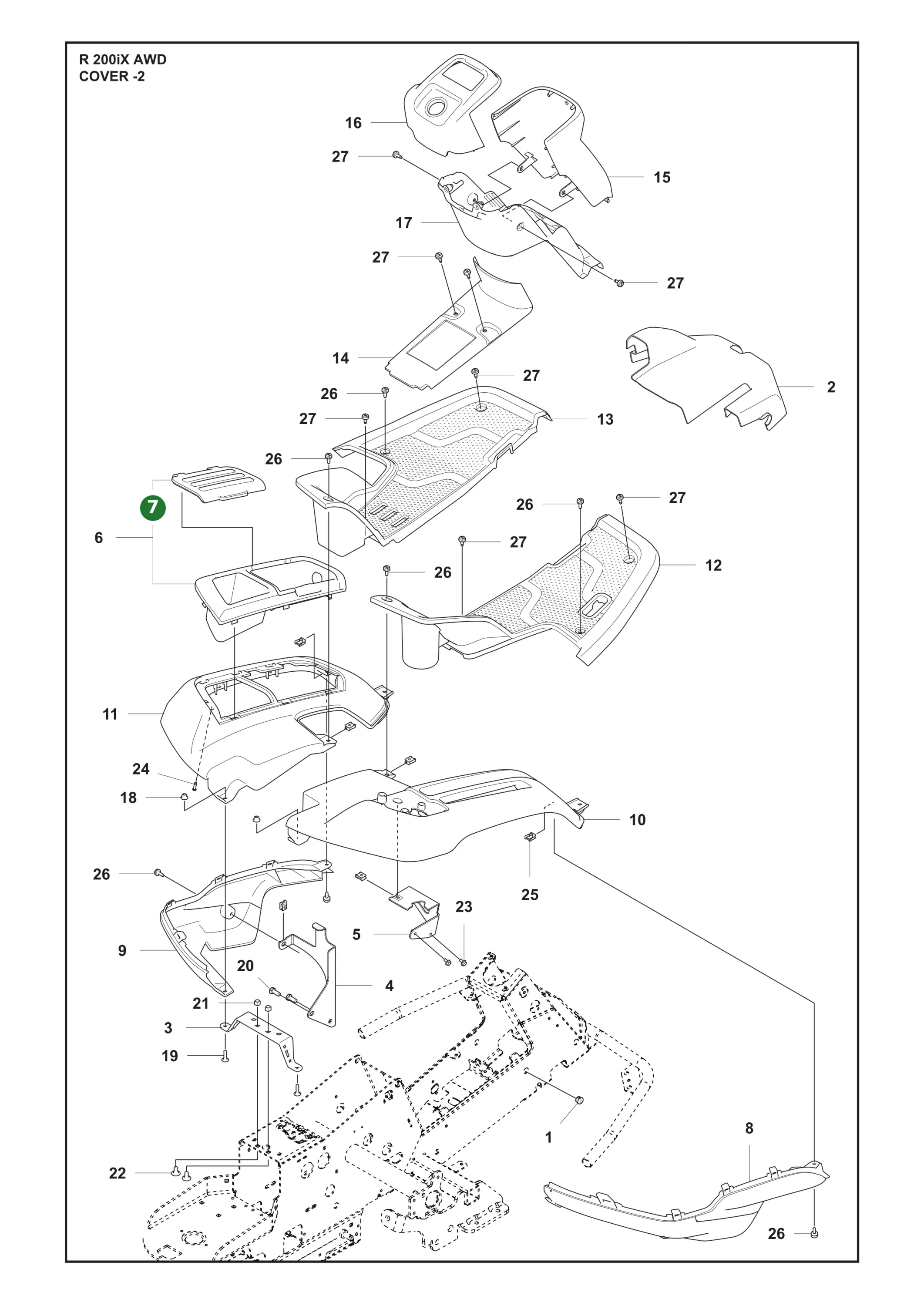 Position im Ersatzteilkatalog