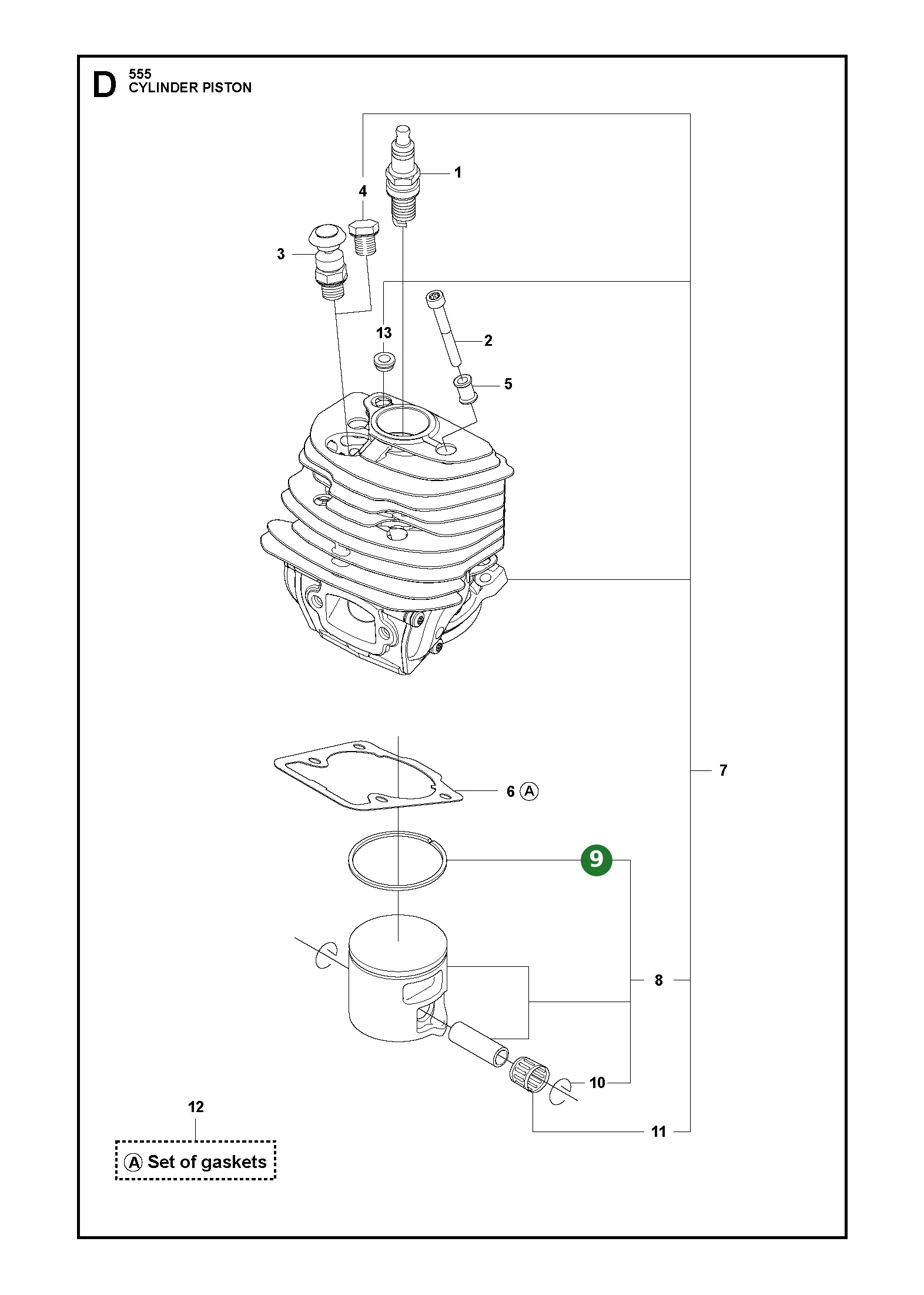 Position im Ersatzteilkatalog