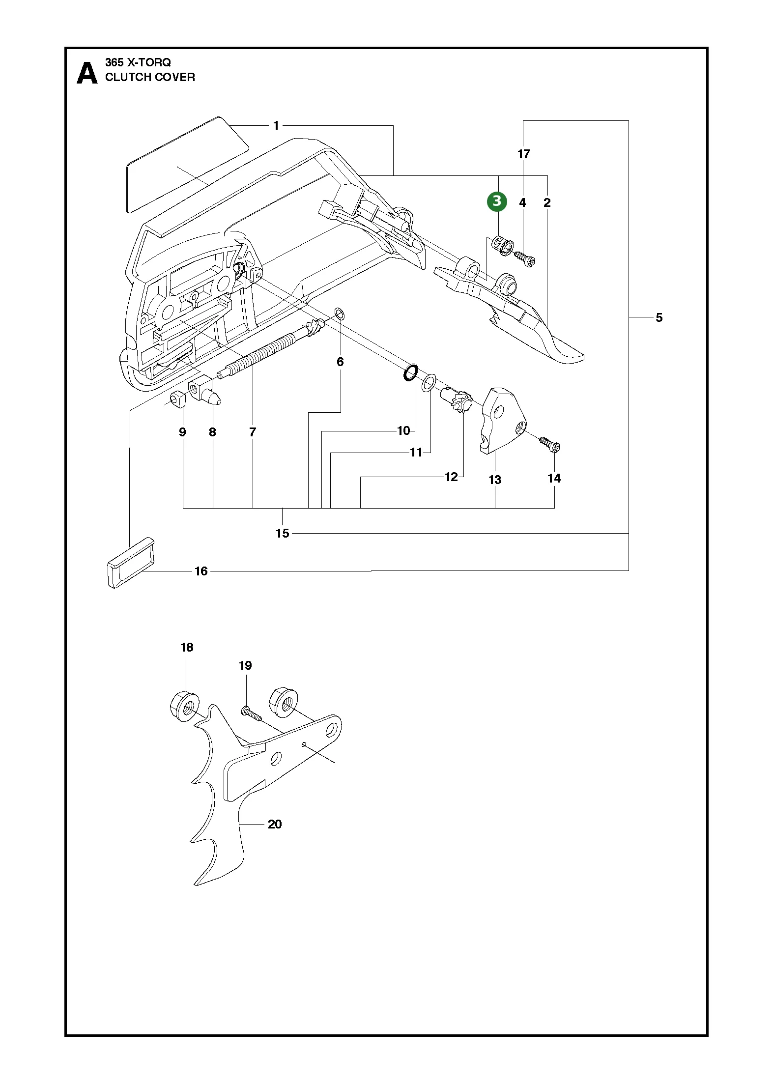Position im Ersatzteilkatalog
