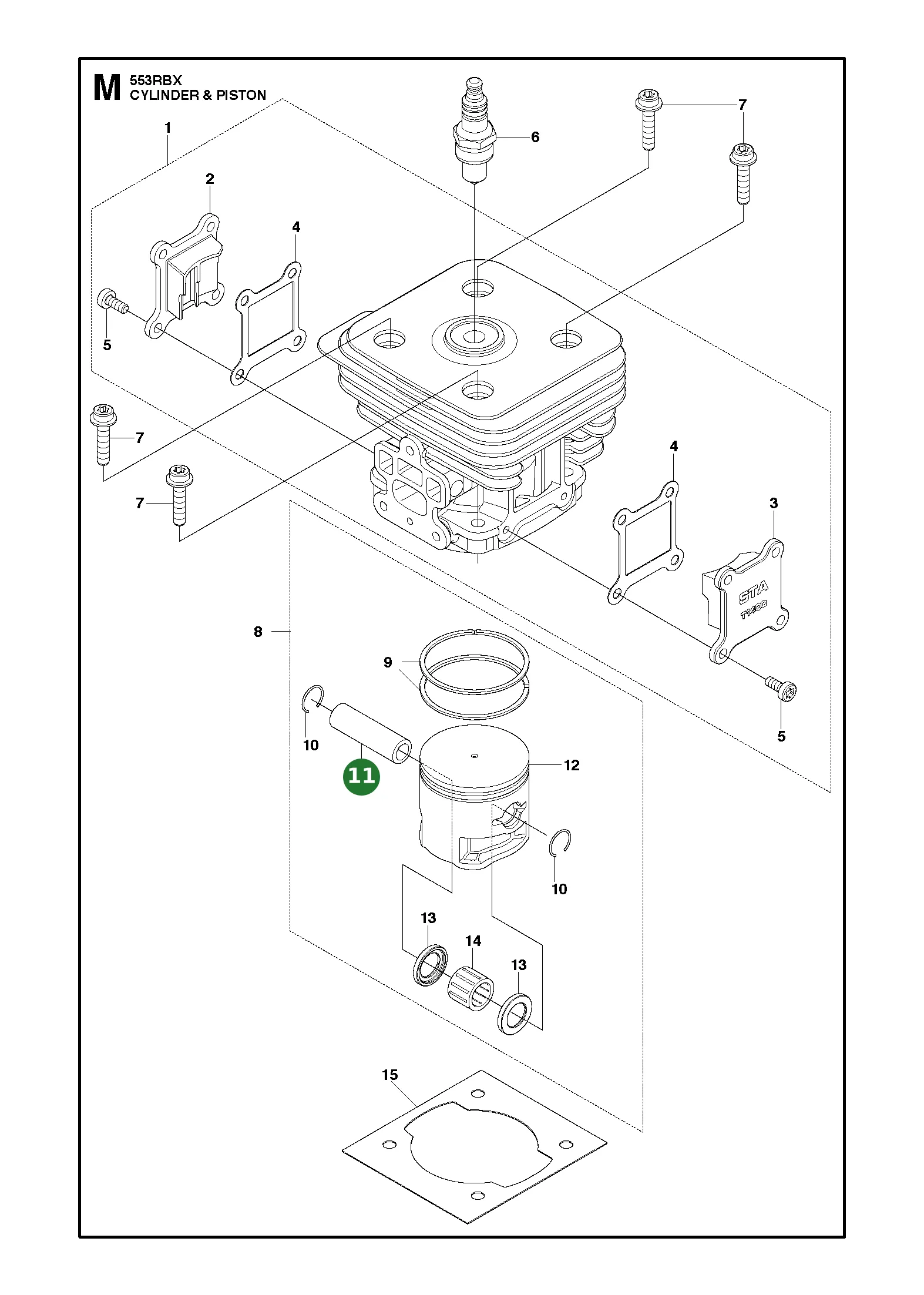 Position im Ersatzteilkatalog