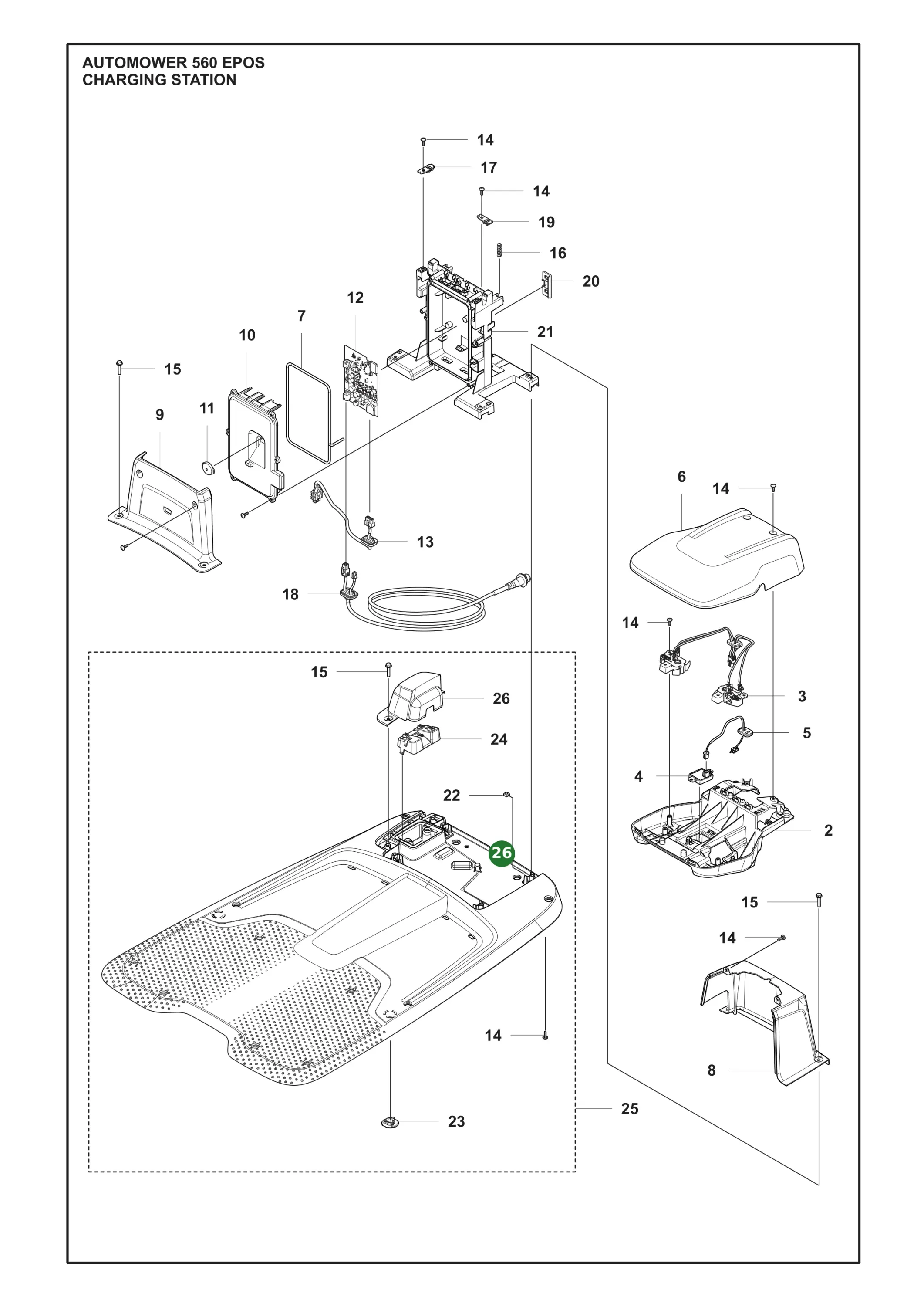Position im Ersatzteilkatalog