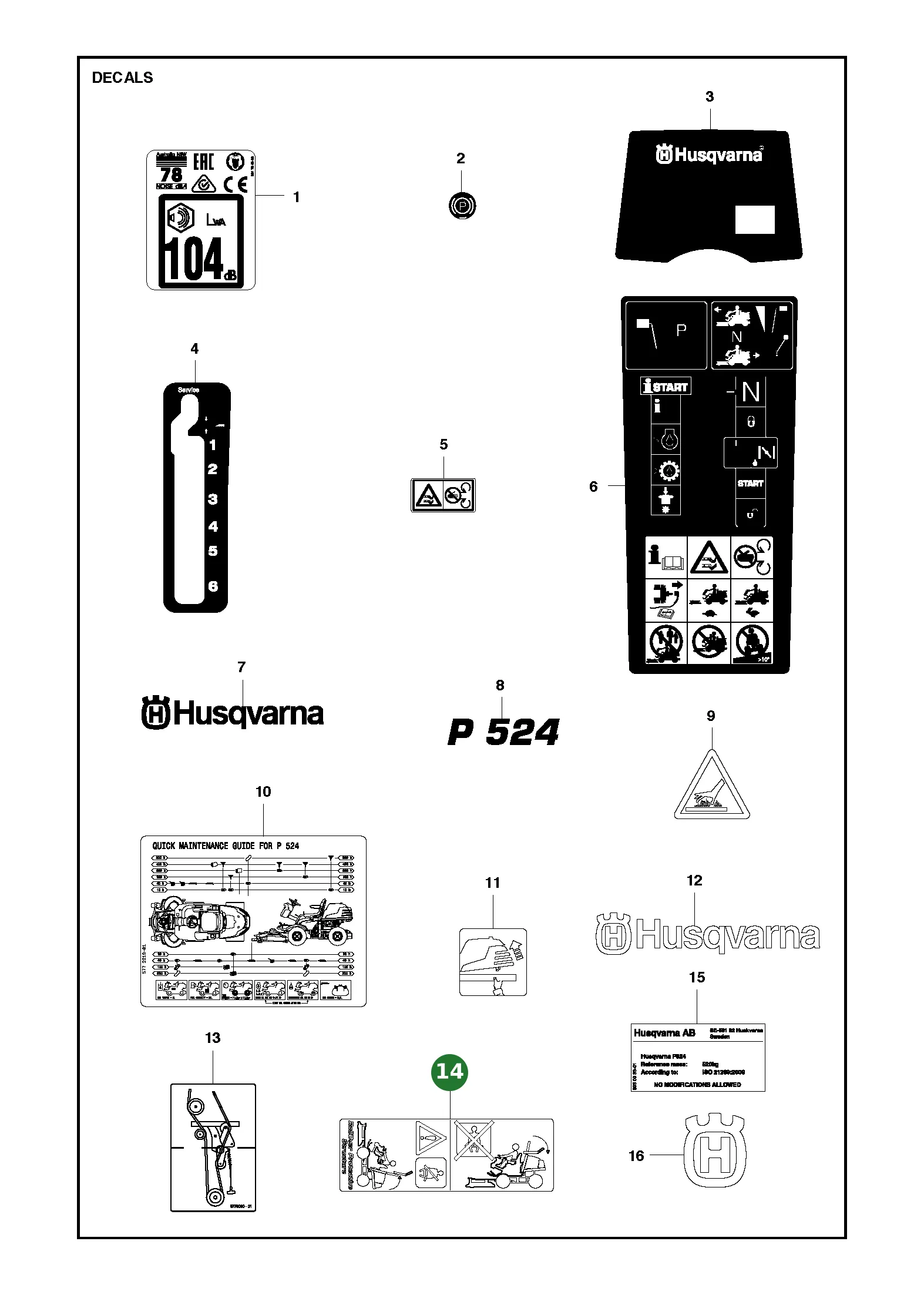 Position im Ersatzteilkatalog