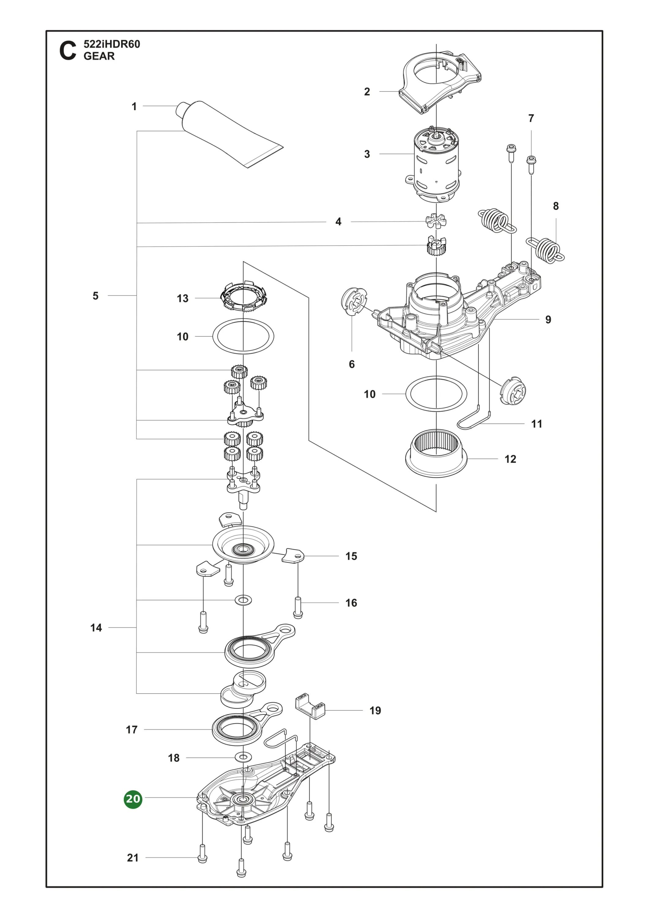 Position im Ersatzteilkatalog