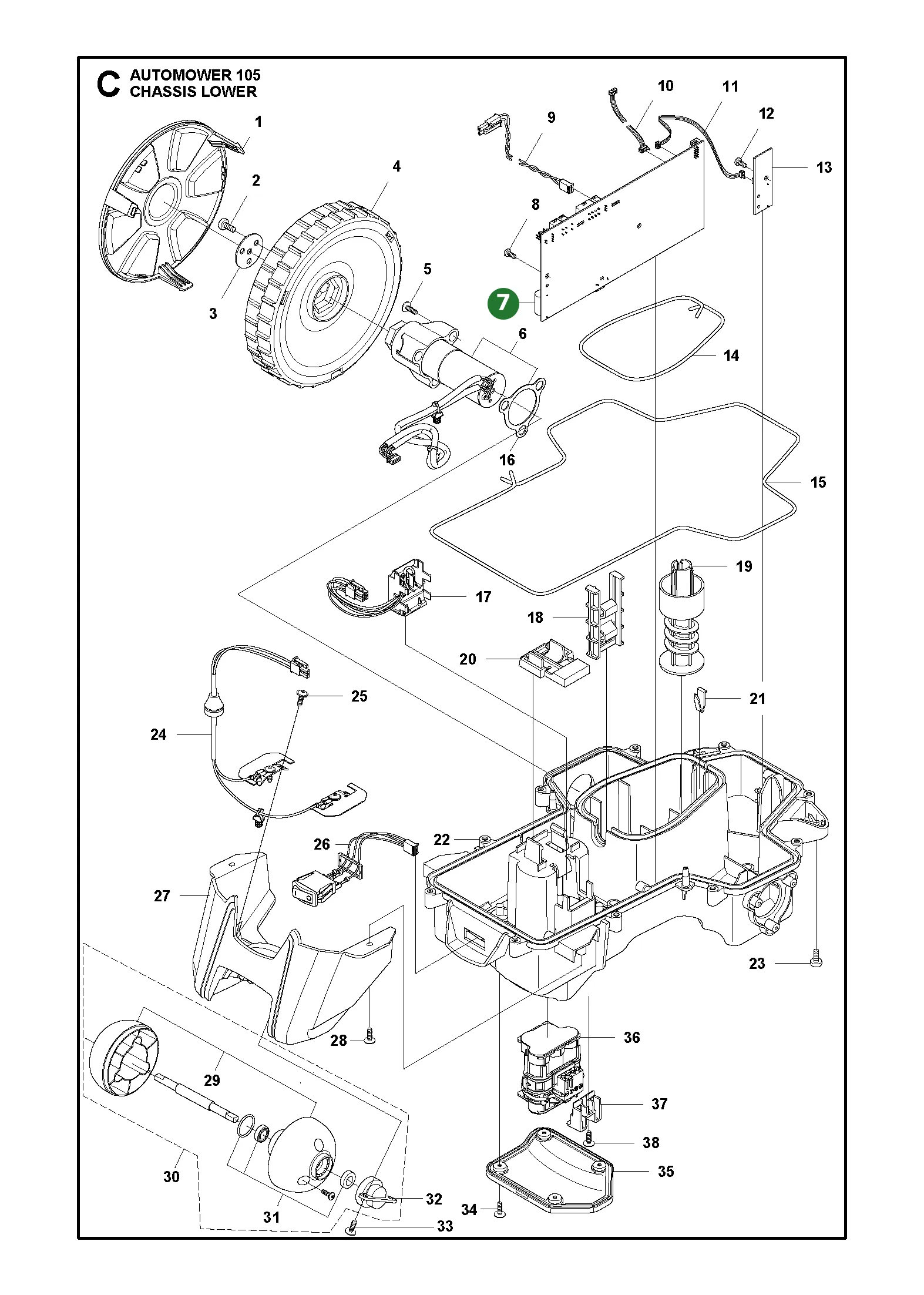 Position im Ersatzteilkatalog