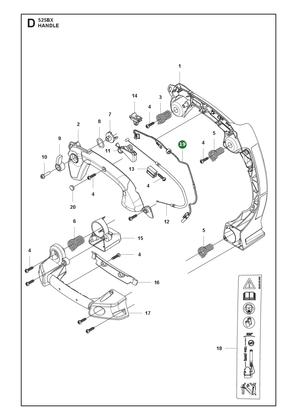 Position im Ersatzteilkatalog