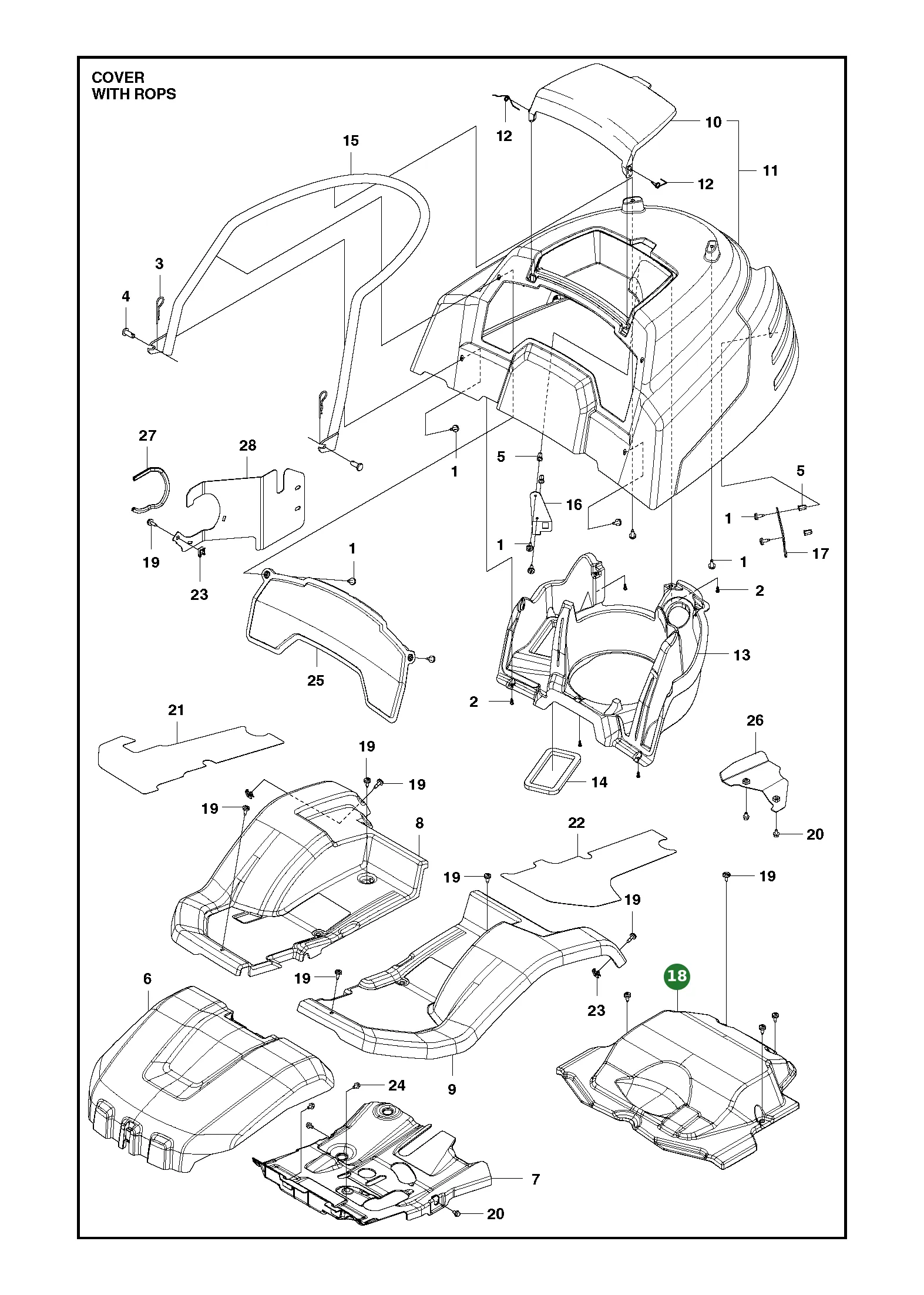 Position im Ersatzteilkatalog