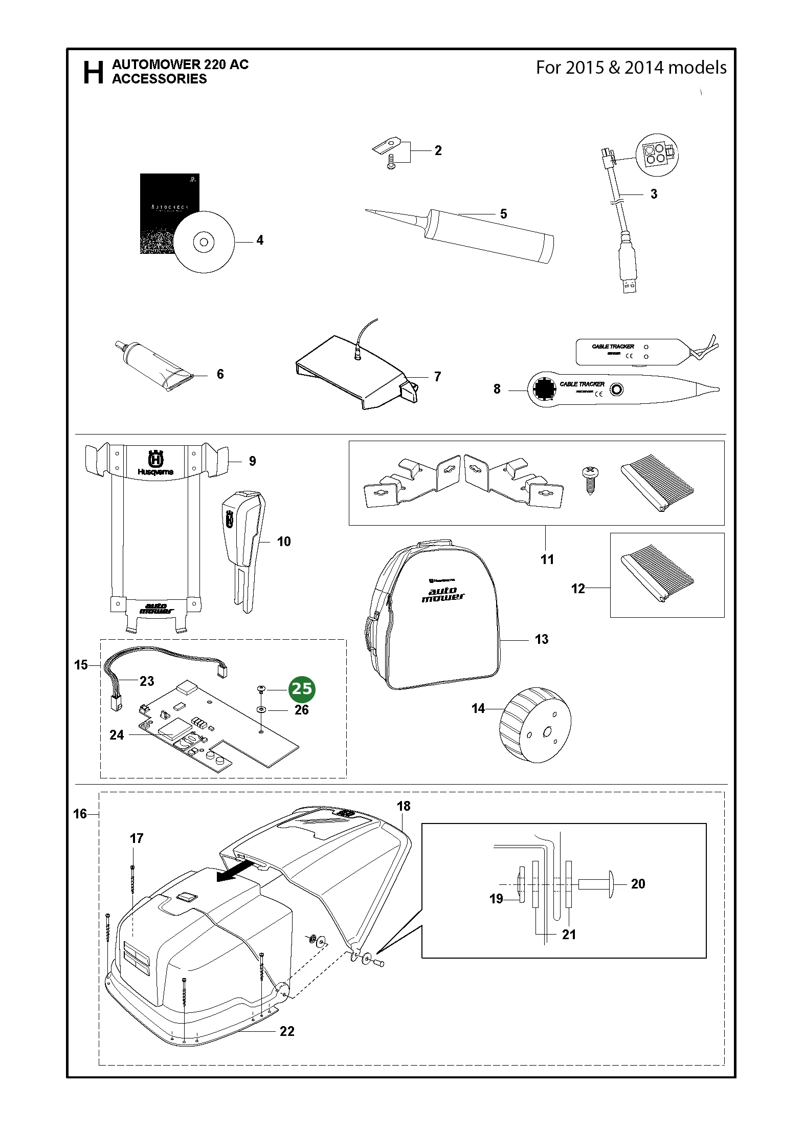 Position im Ersatzteilkatalog