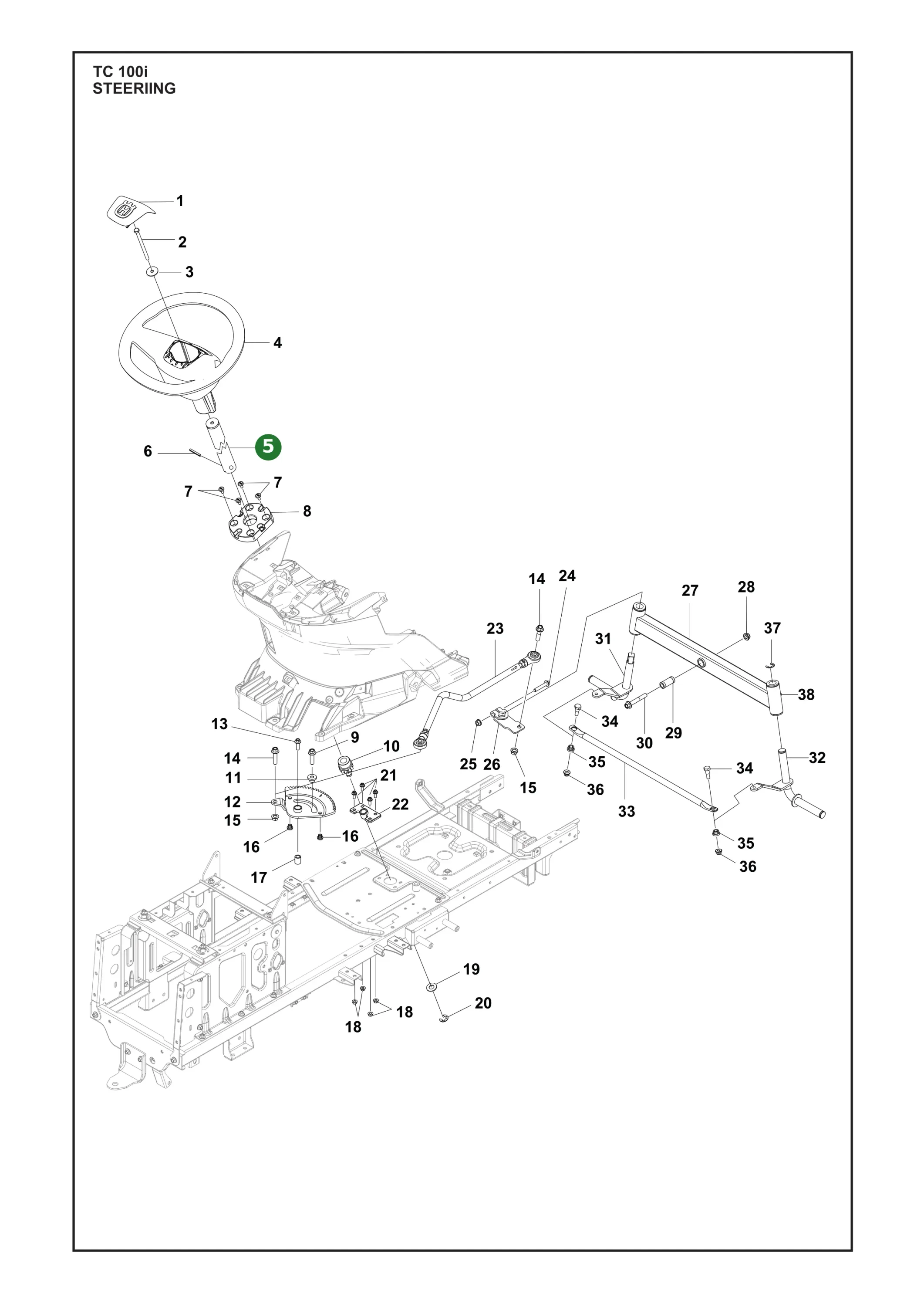 Position im Ersatzteilkatalog