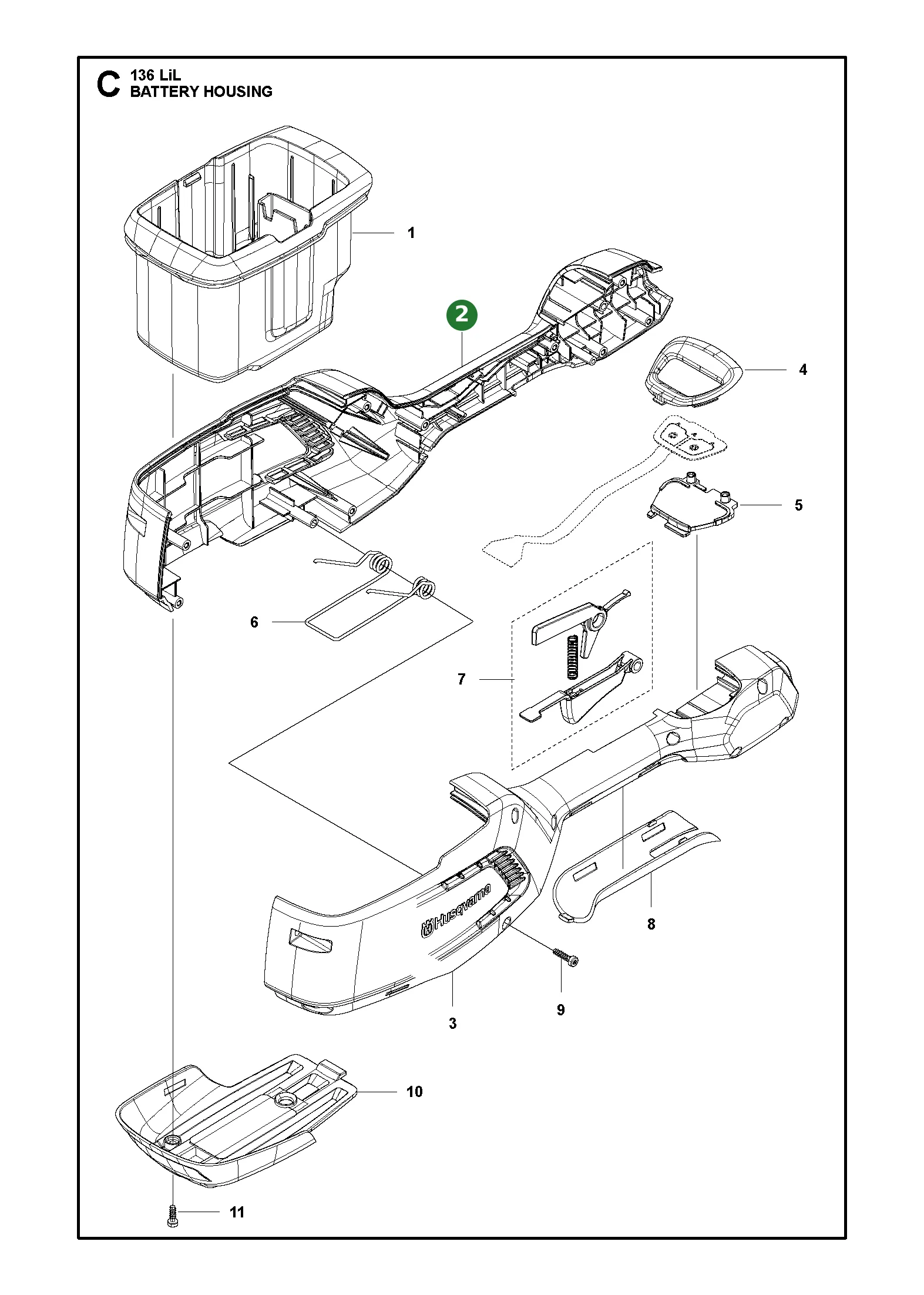 Position im Ersatzteilkatalog