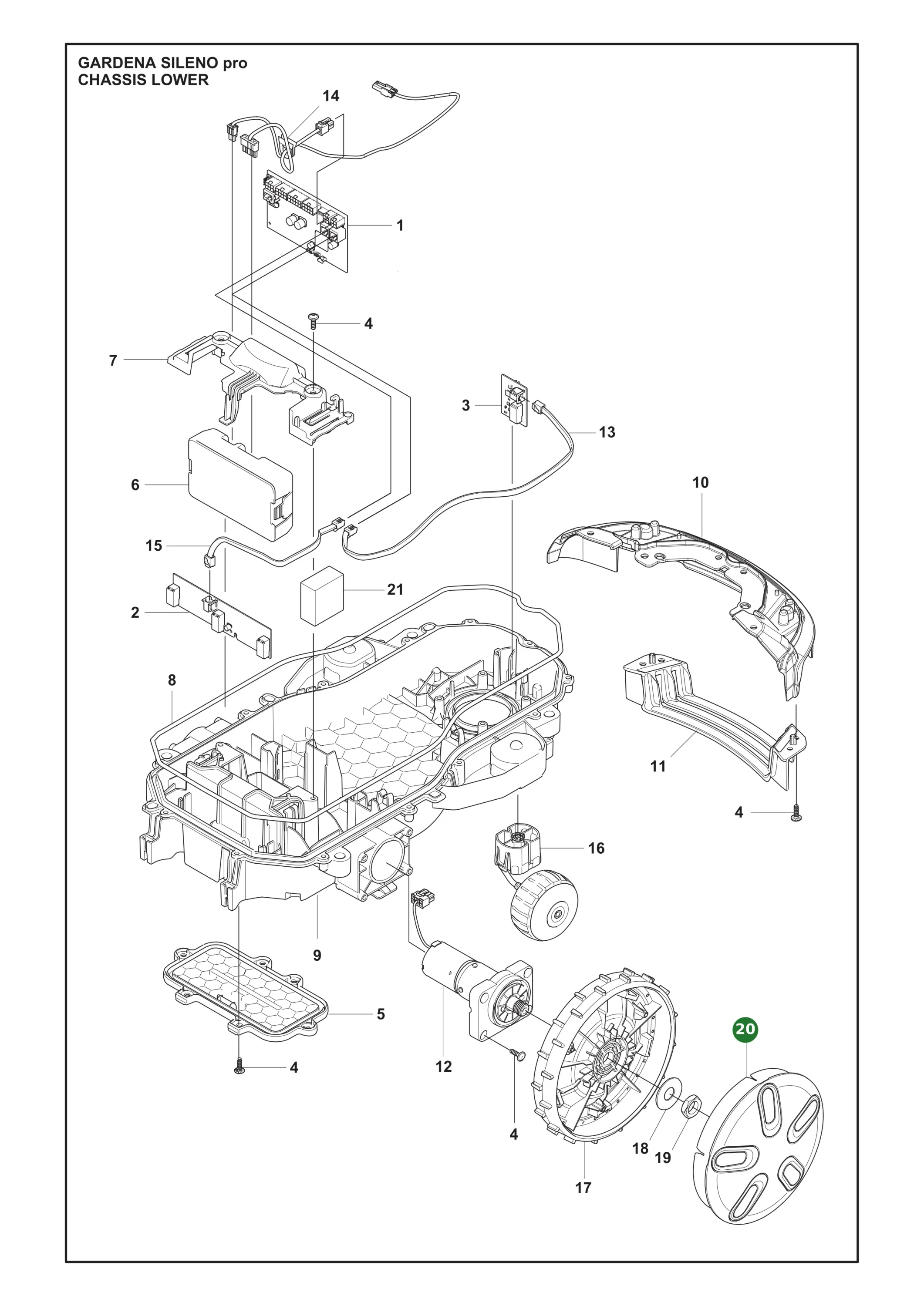 Position im Ersatzteilkatalog