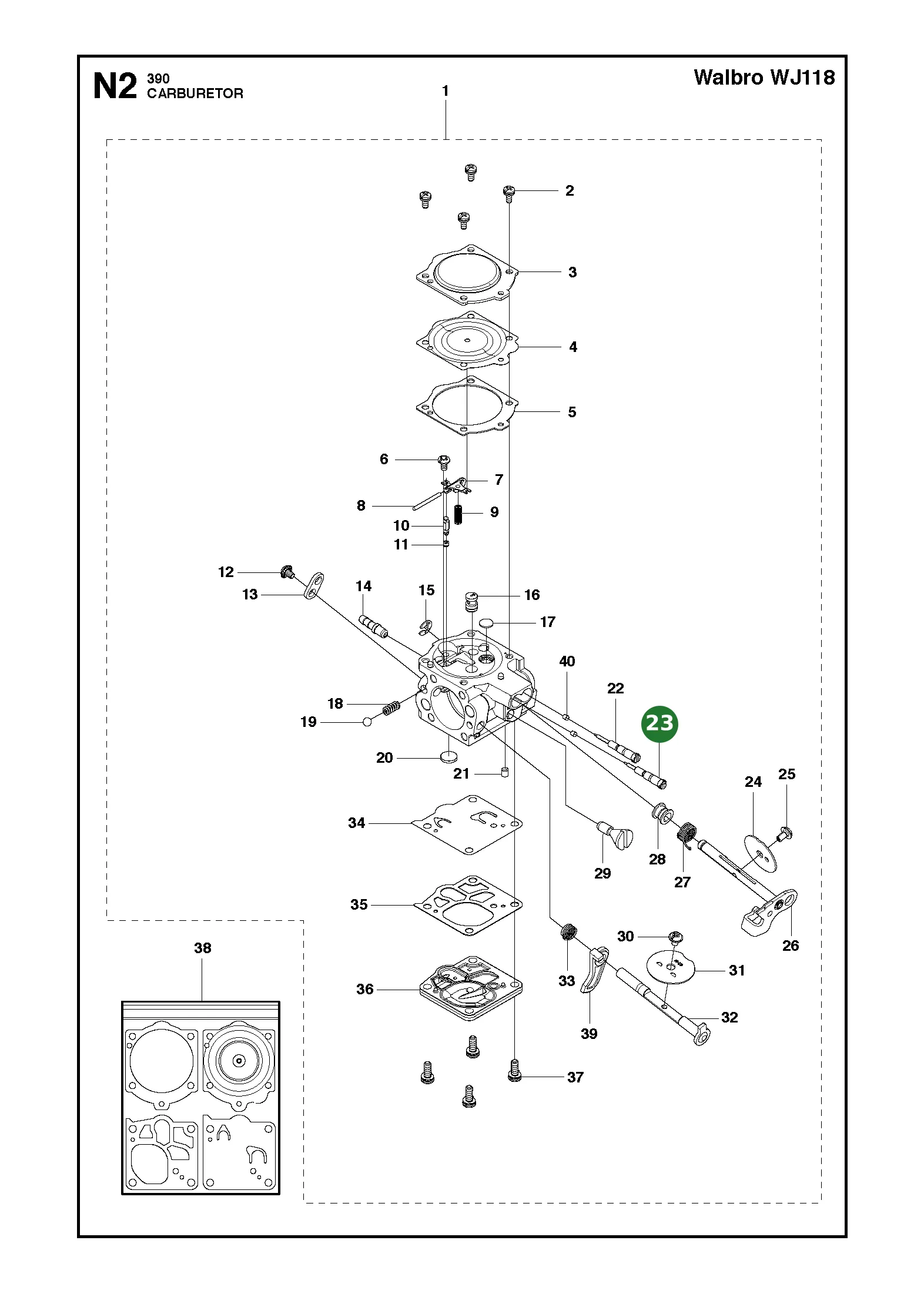 Position im Ersatzteilkatalog