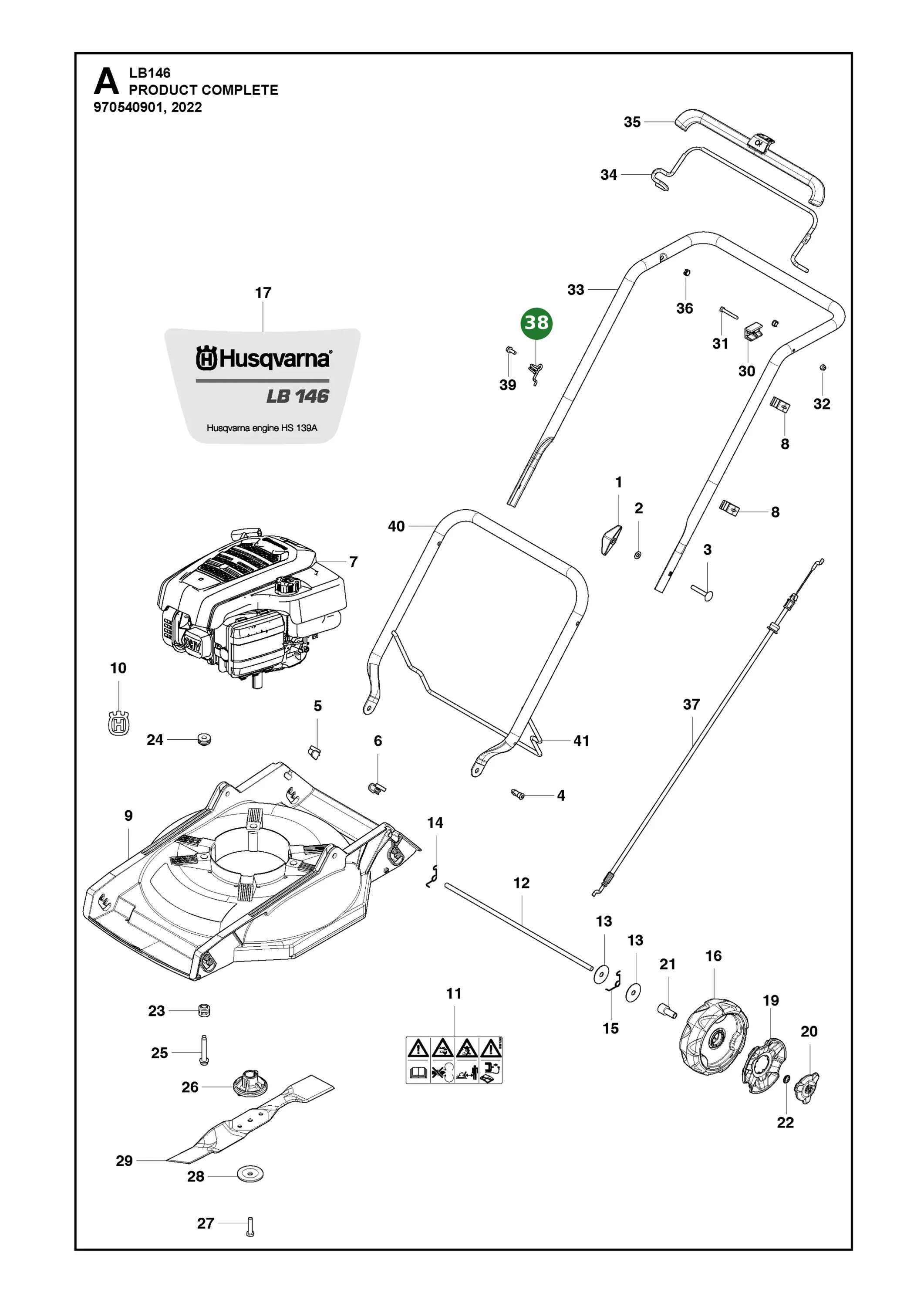 Position im Ersatzteilkatalog