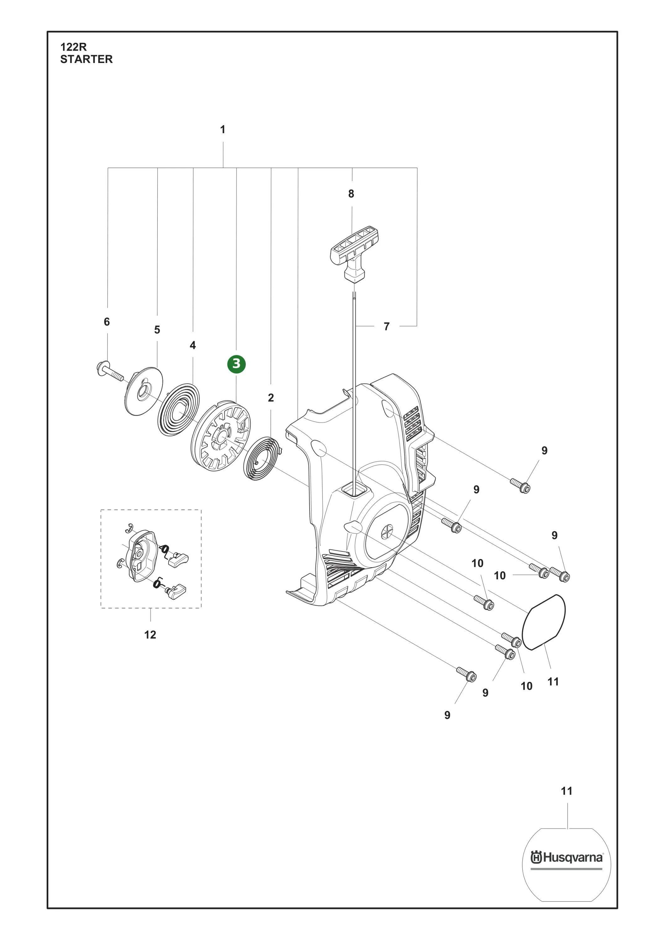 Position im Ersatzteilkatalog