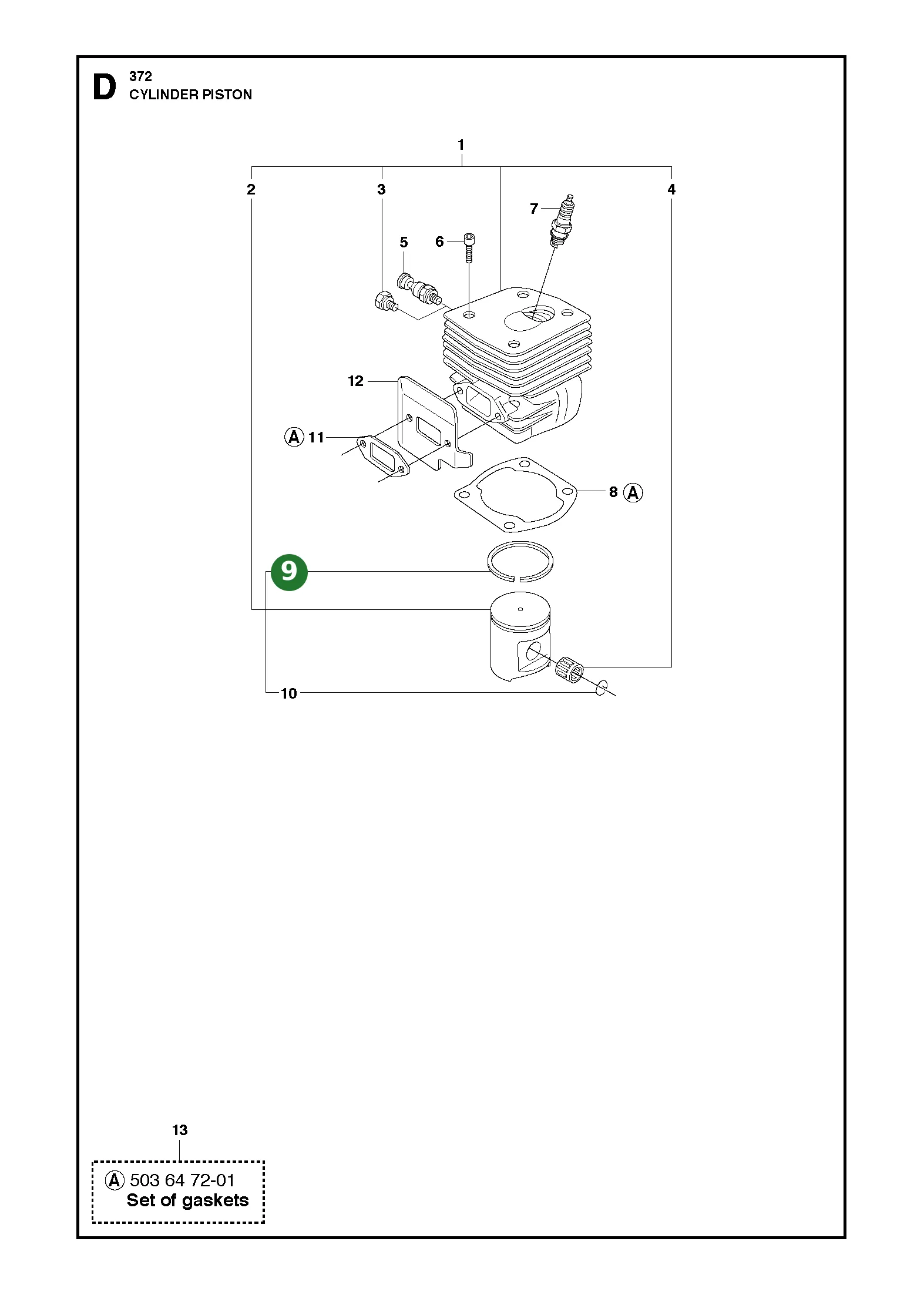 Position im Ersatzteilkatalog