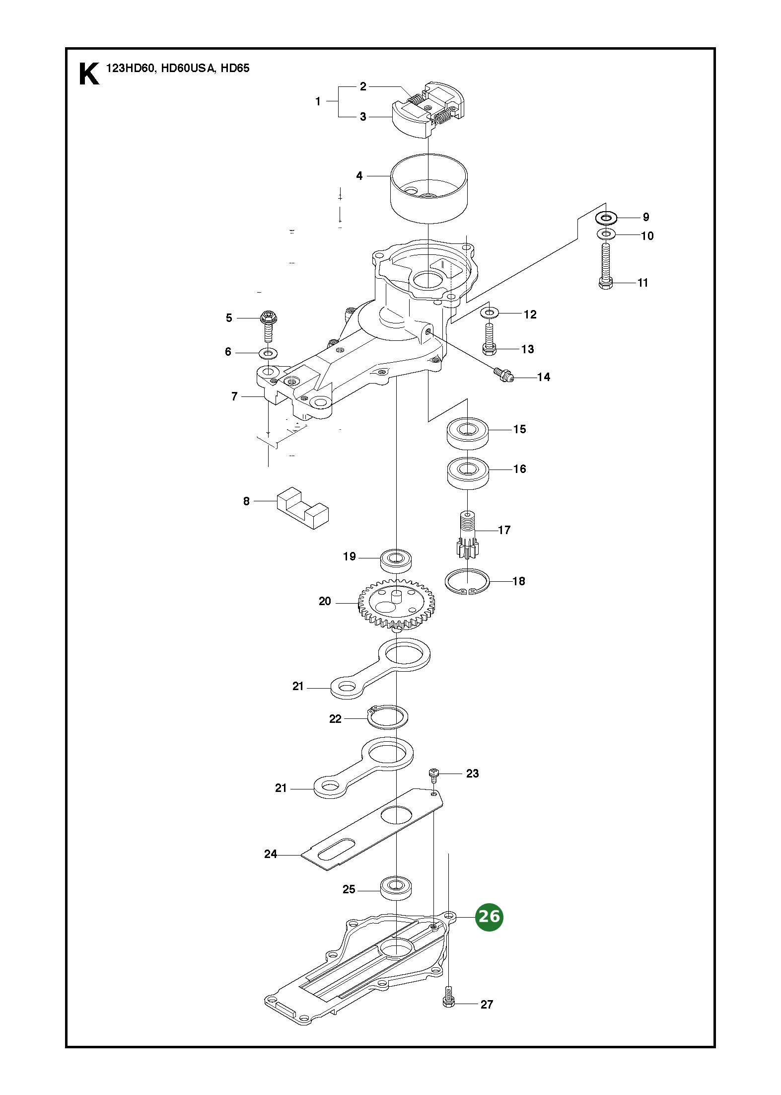 Position im Ersatzteilkatalog