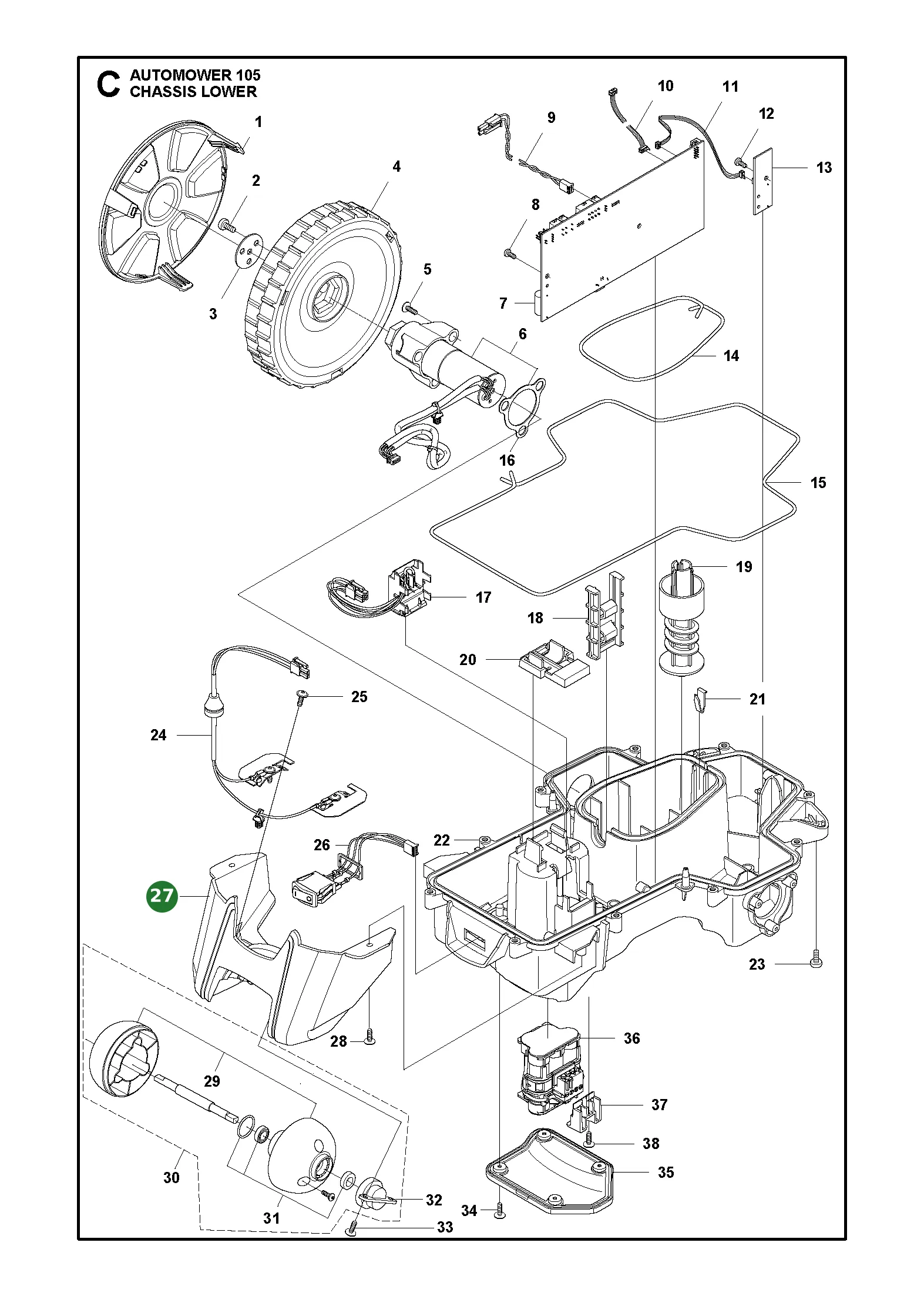 Position im Ersatzteilkatalog