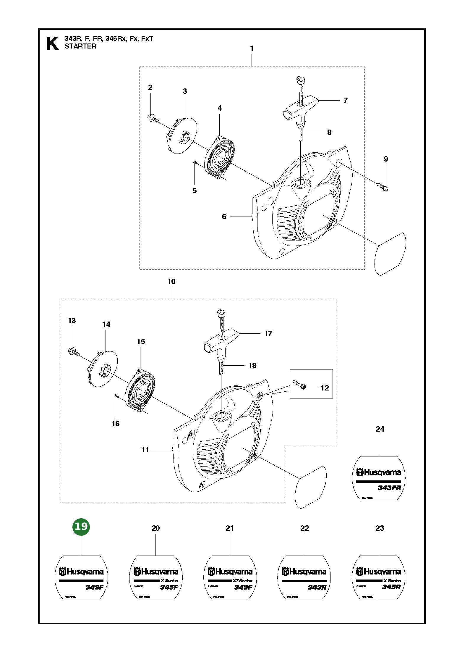Position im Ersatzteilkatalog