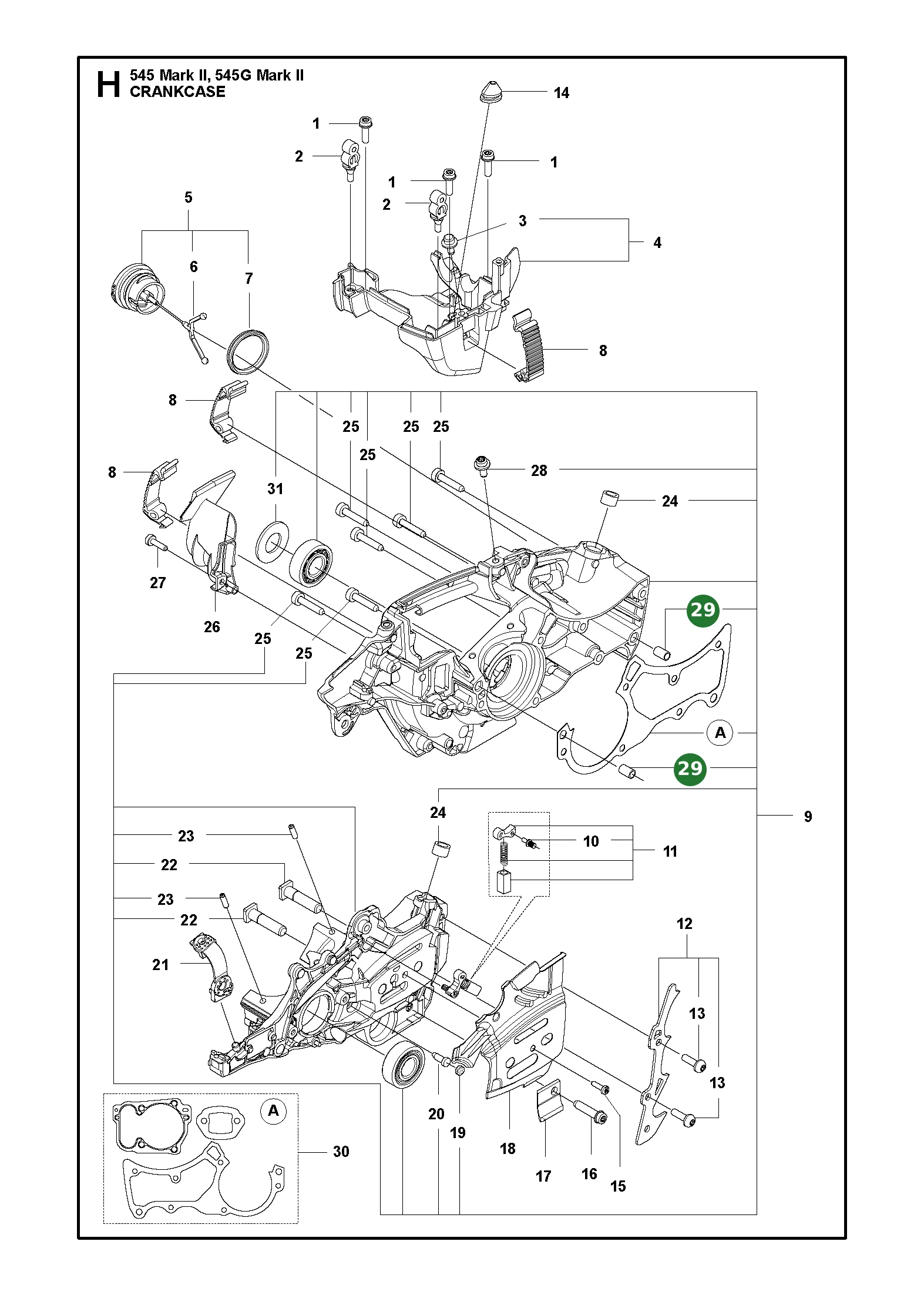 Position im Ersatzteilkatalog