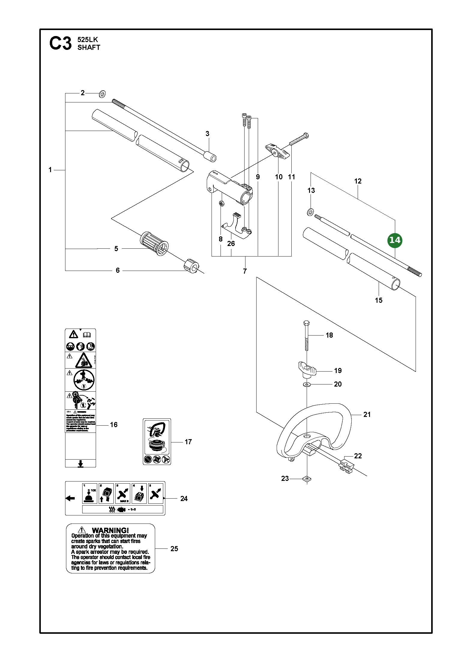 Position im Ersatzteilkatalog