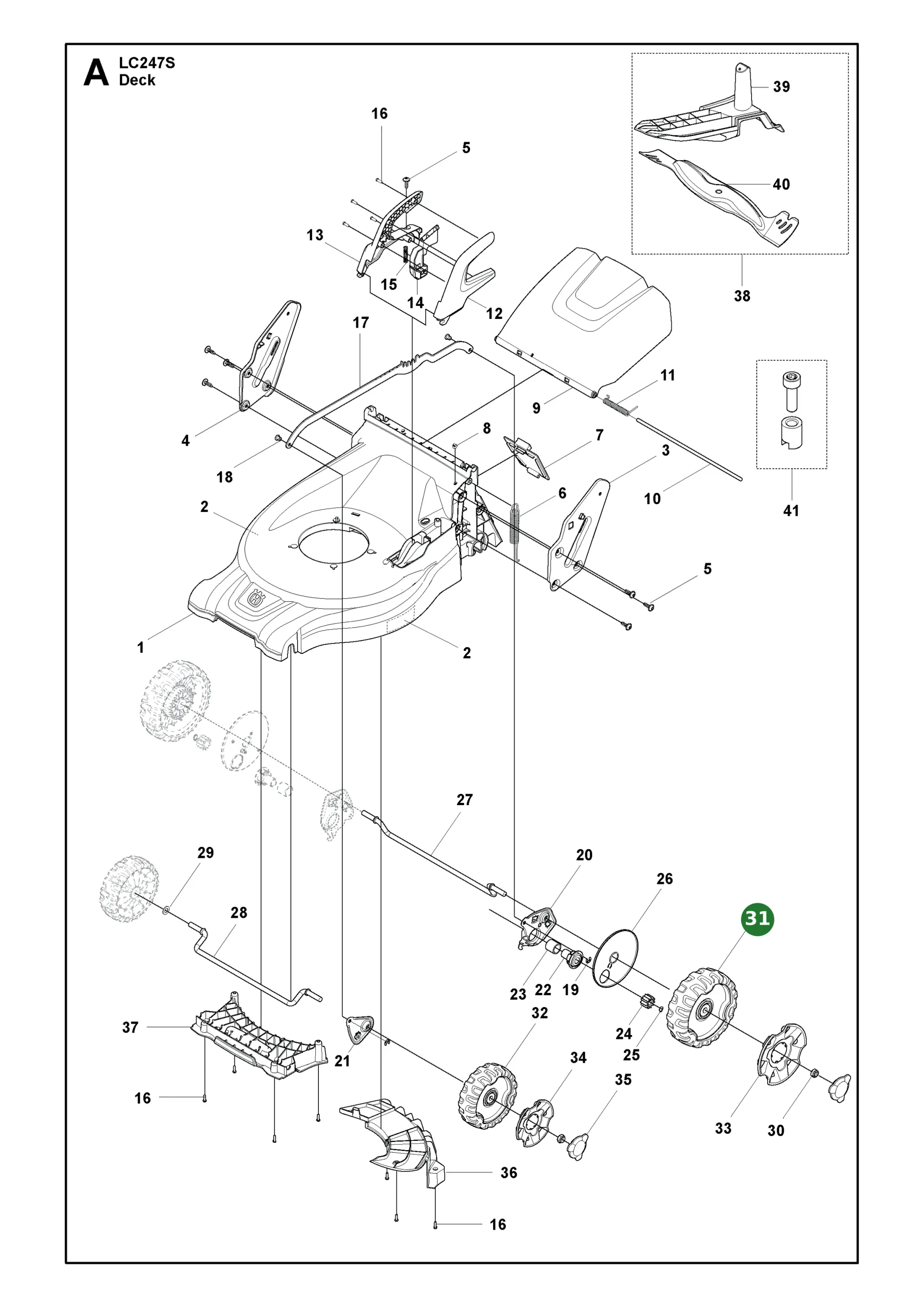 Position im Ersatzteilkatalog