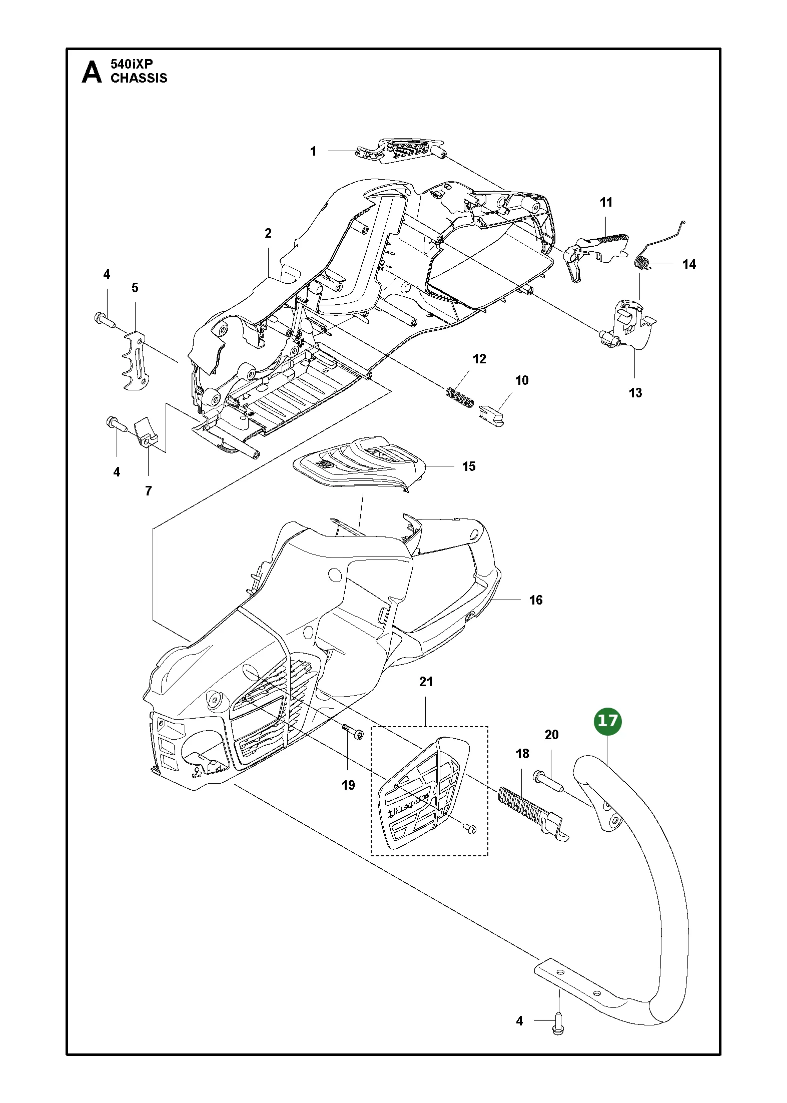 Position im Ersatzteilkatalog