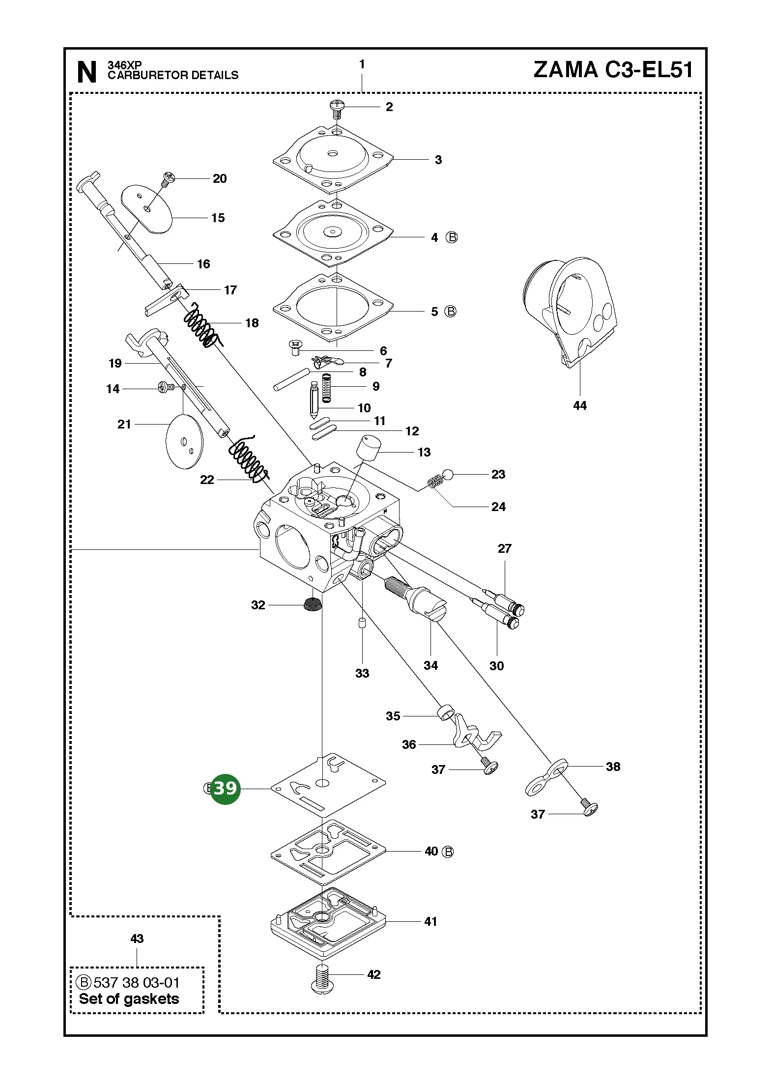 Position im Ersatzteilkatalog
