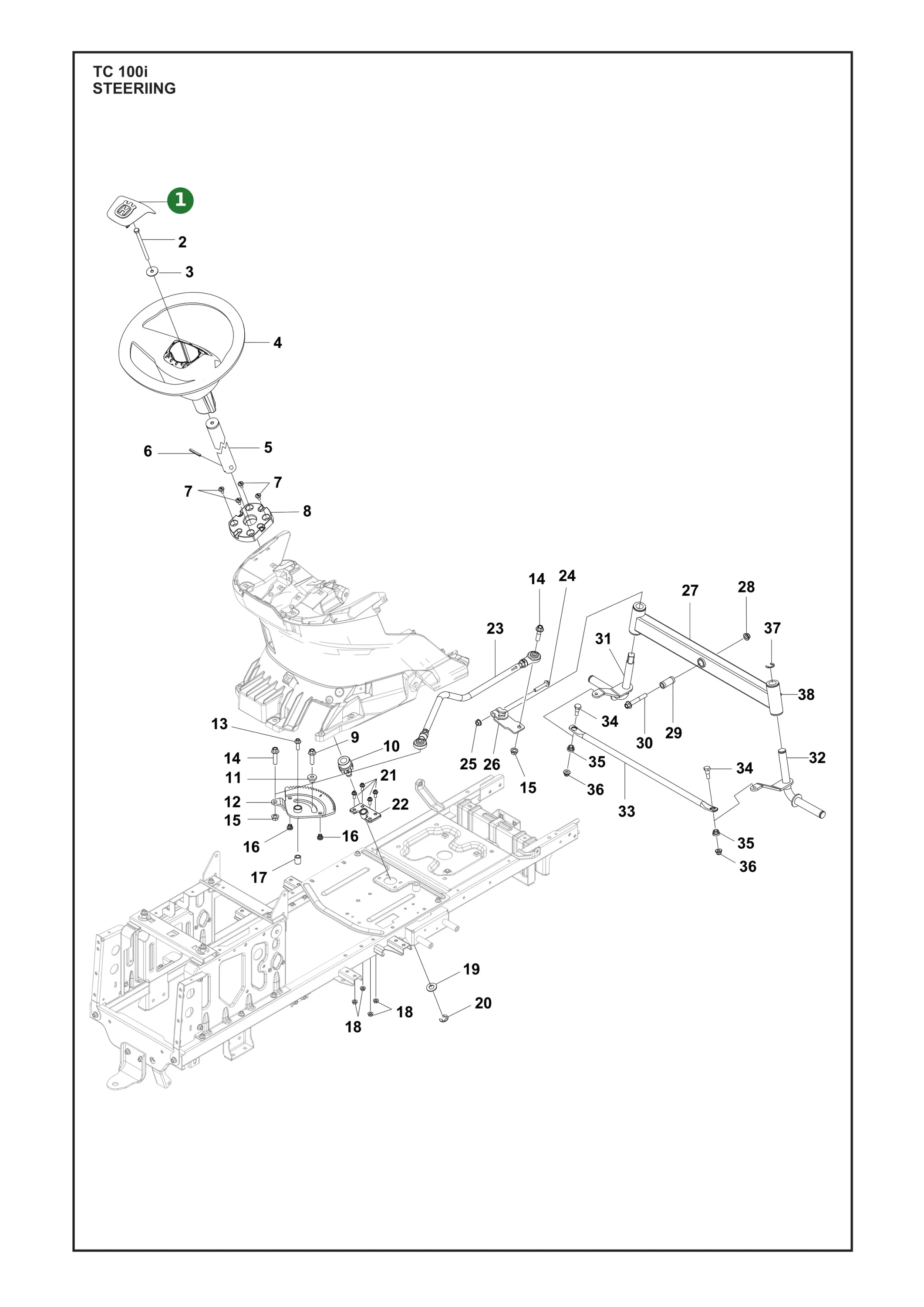 Position im Ersatzteilkatalog