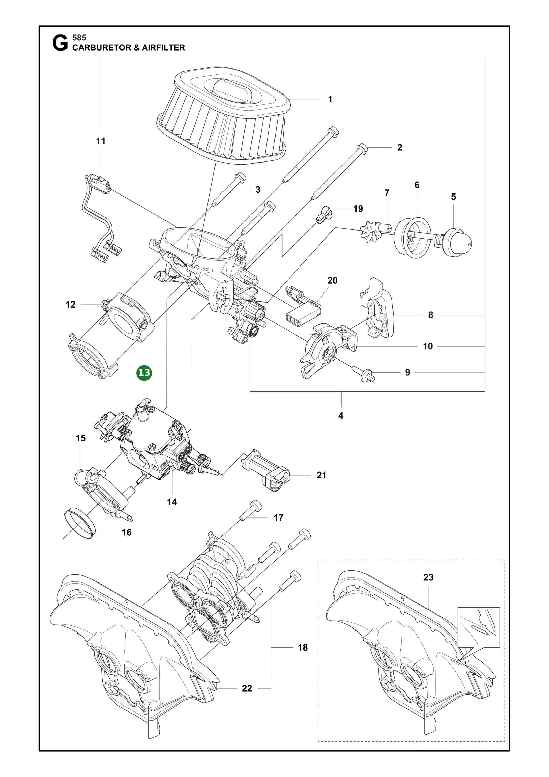 Position im Ersatzteilkatalog
