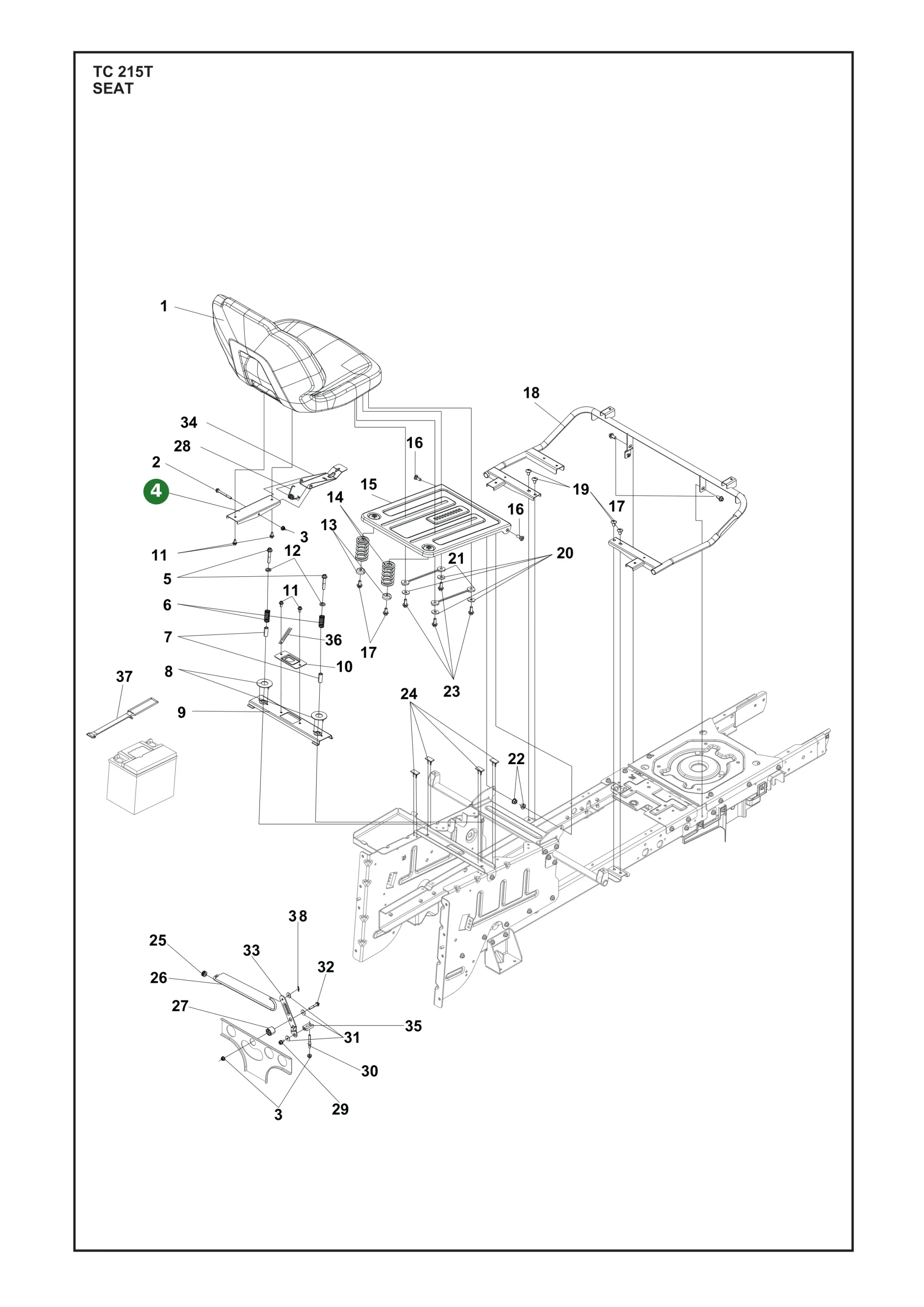 Position im Ersatzteilkatalog