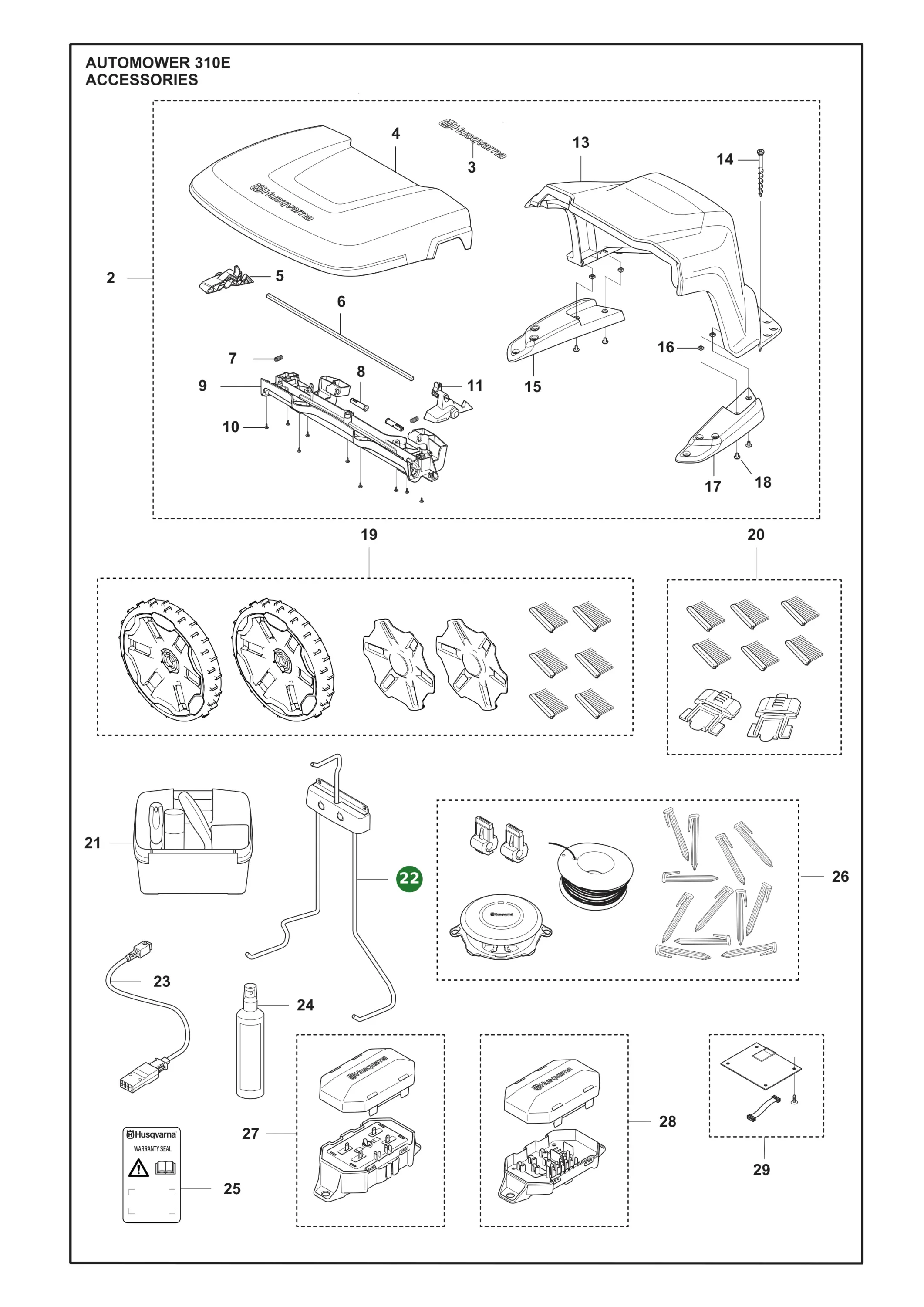 Position im Ersatzteilkatalog