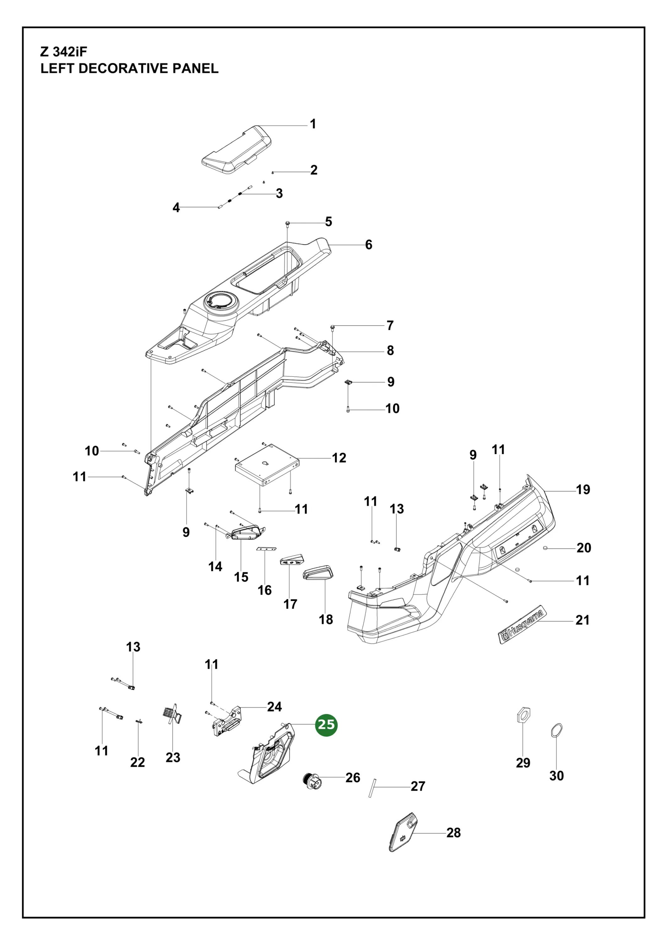 Position im Ersatzteilkatalog