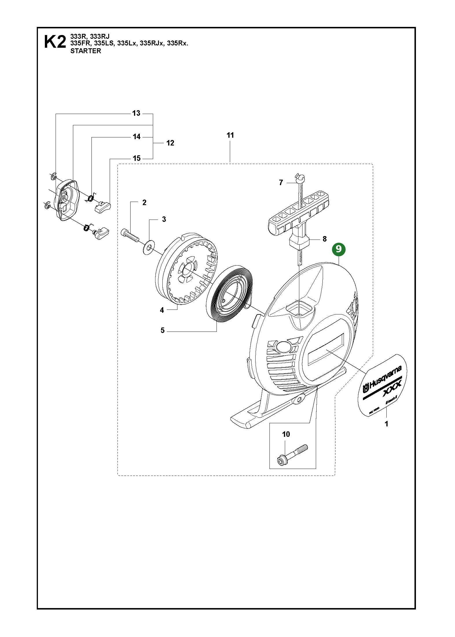 Position im Ersatzteilkatalog
