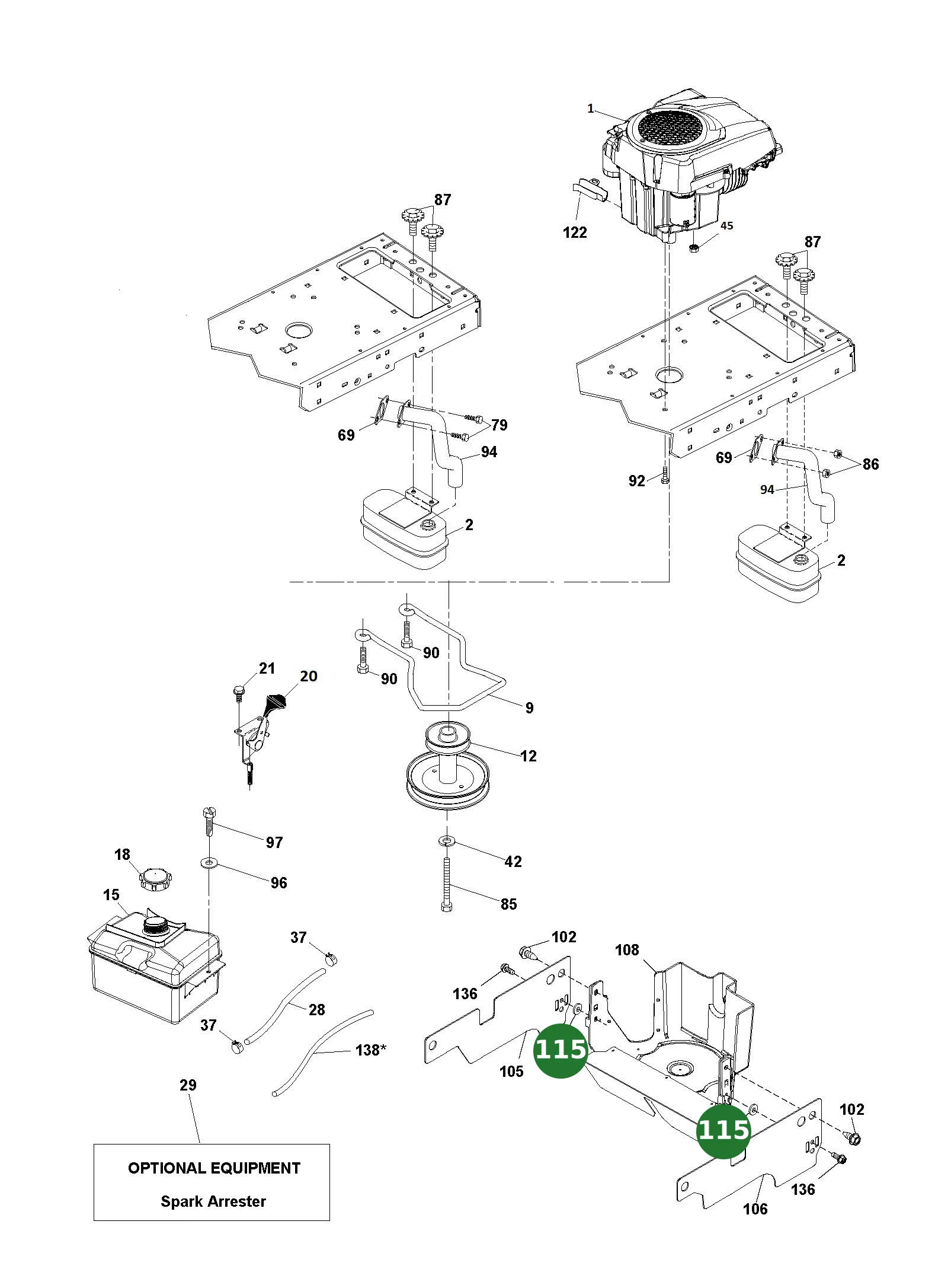 Position im Ersatzteilkatalog