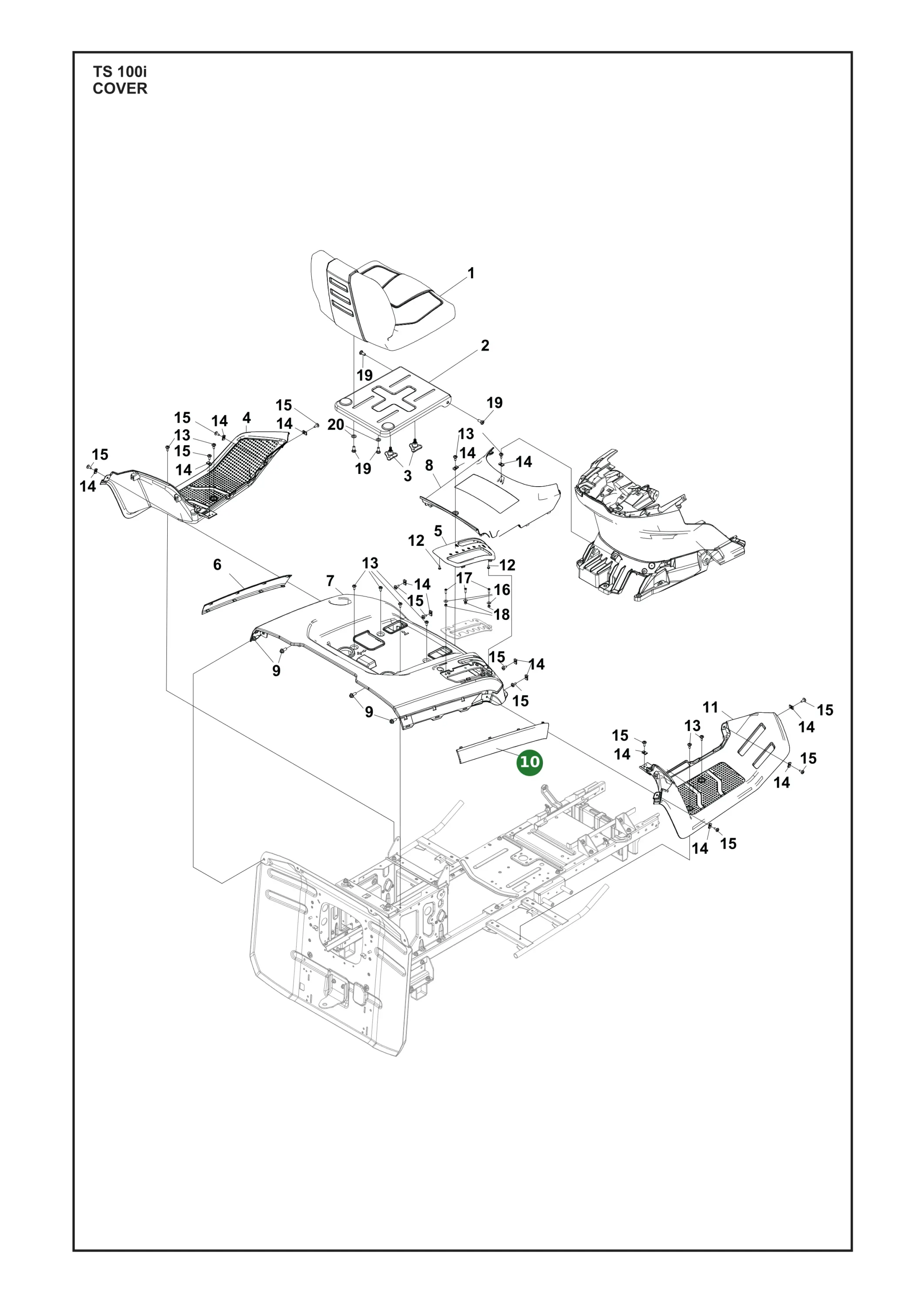 Position im Ersatzteilkatalog