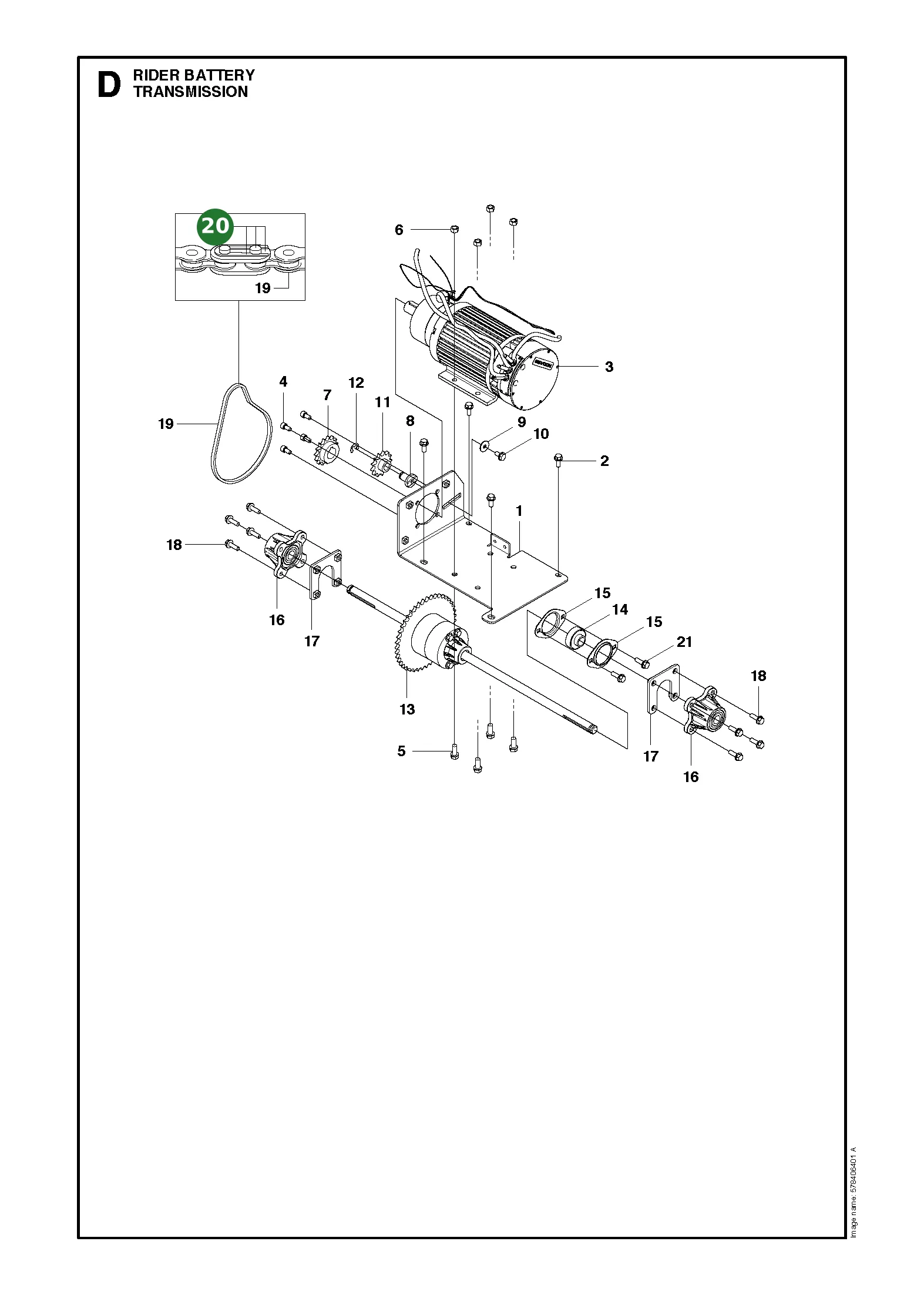 Position im Ersatzteilkatalog