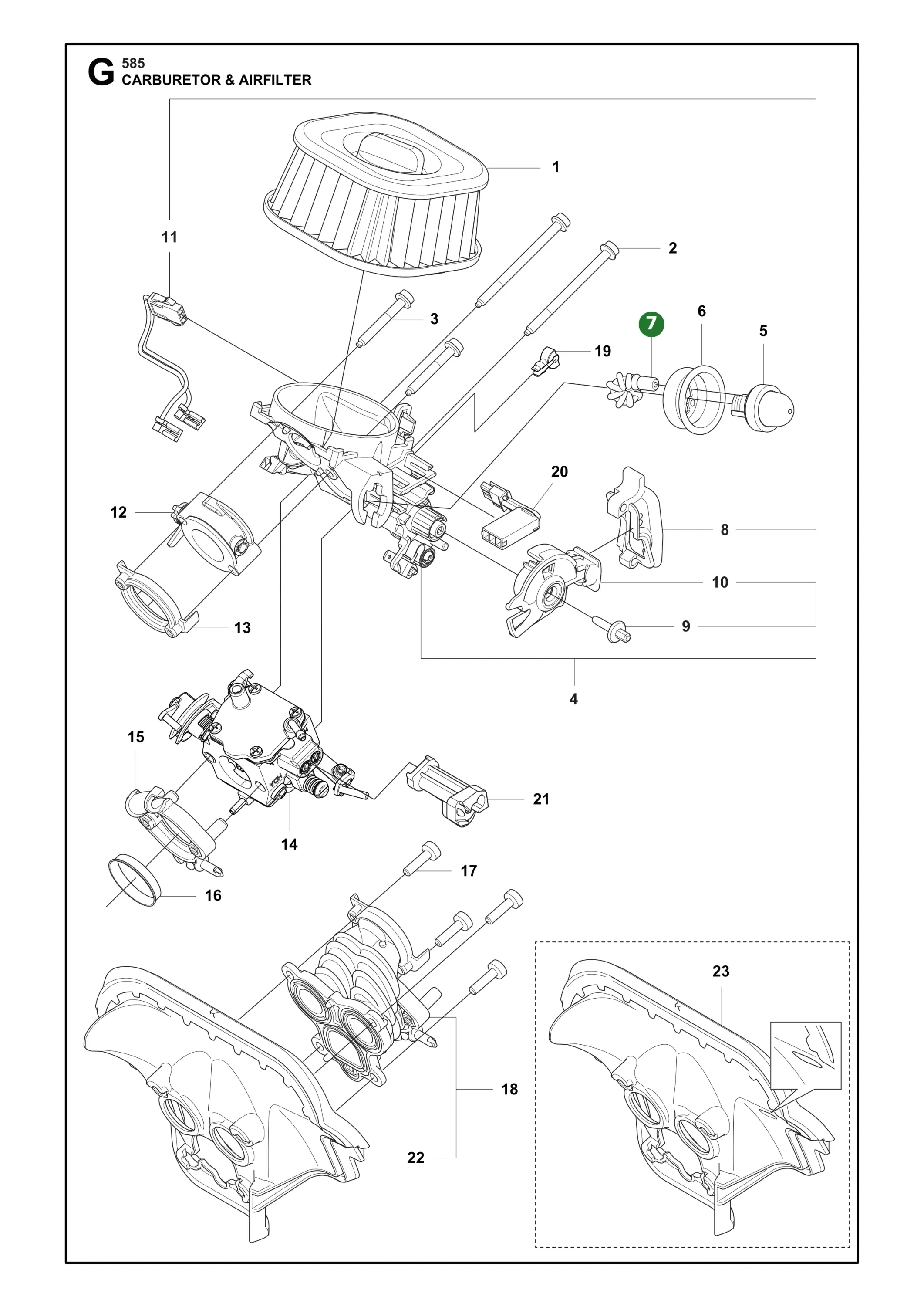Position im Ersatzteilkatalog