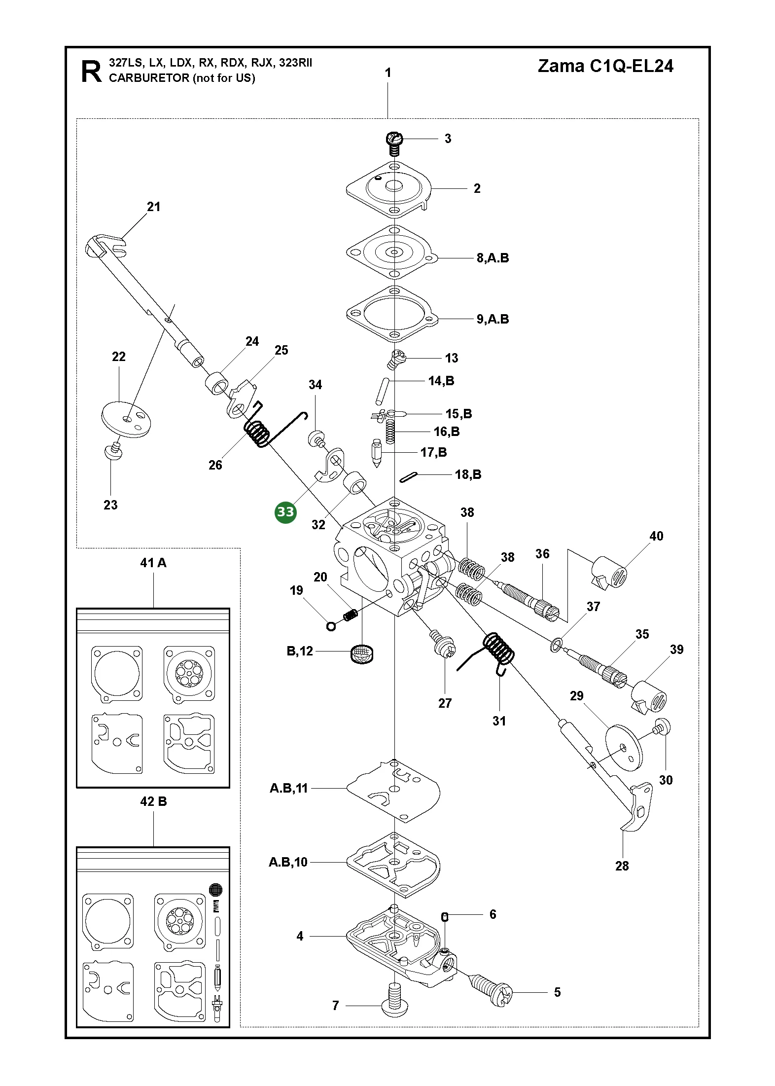 Position im Ersatzteilkatalog