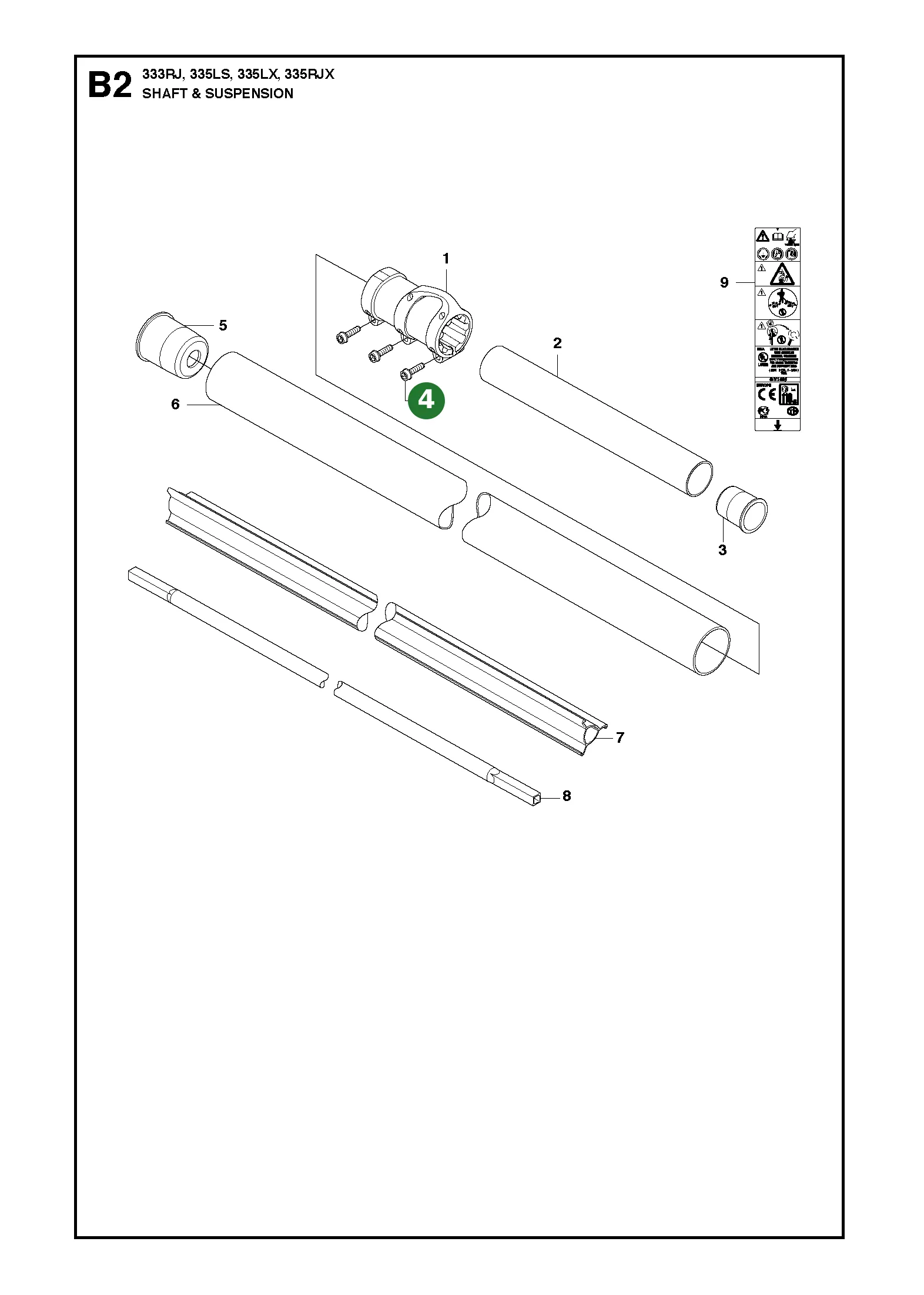 Position im Ersatzteilkatalog