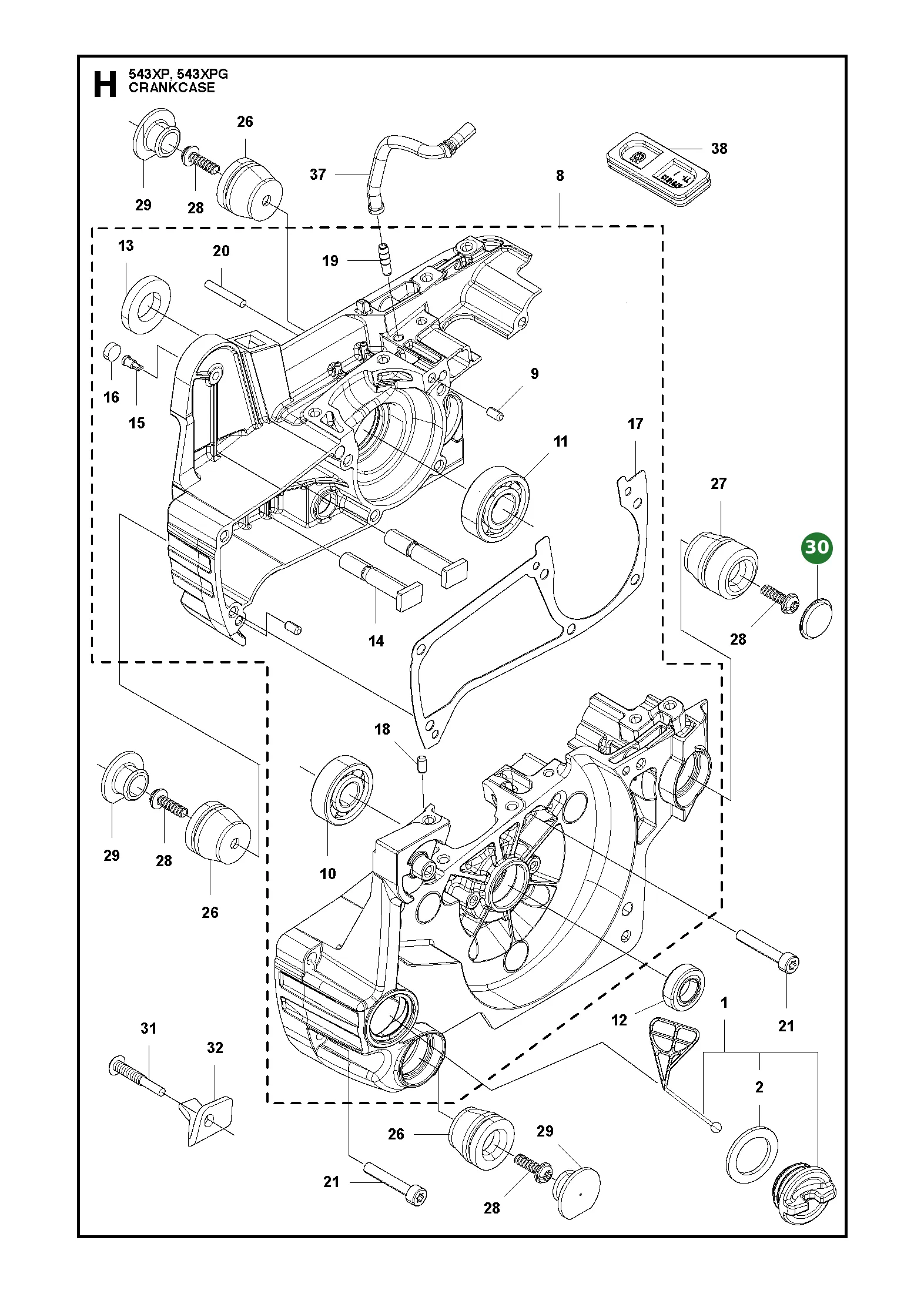 Position im Ersatzteilkatalog