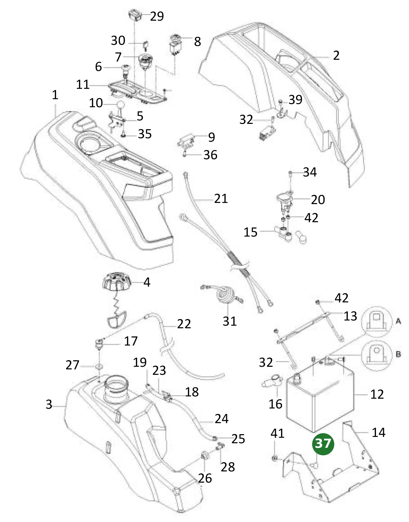 Position im Ersatzteilkatalog