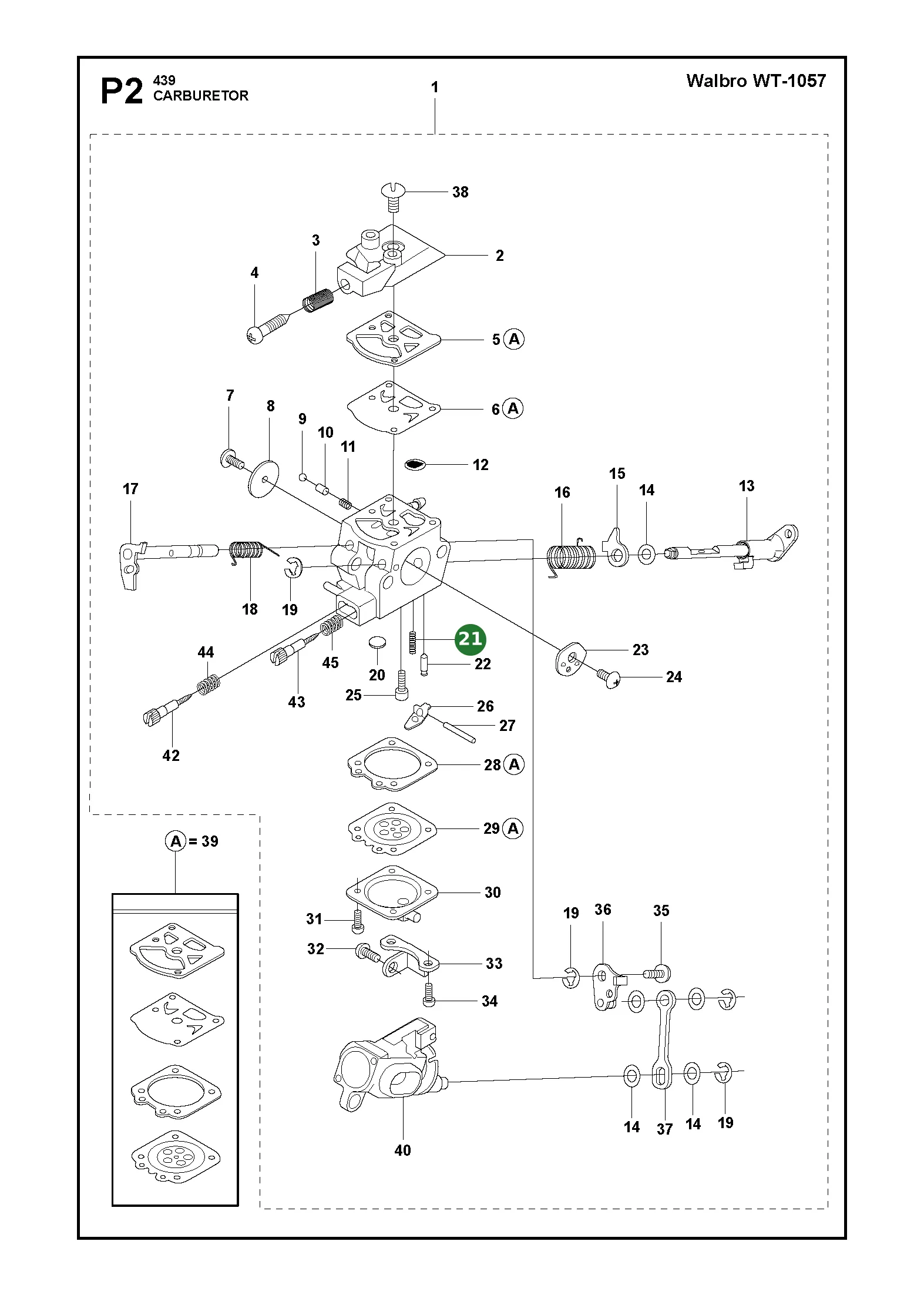 Position im Ersatzteilkatalog