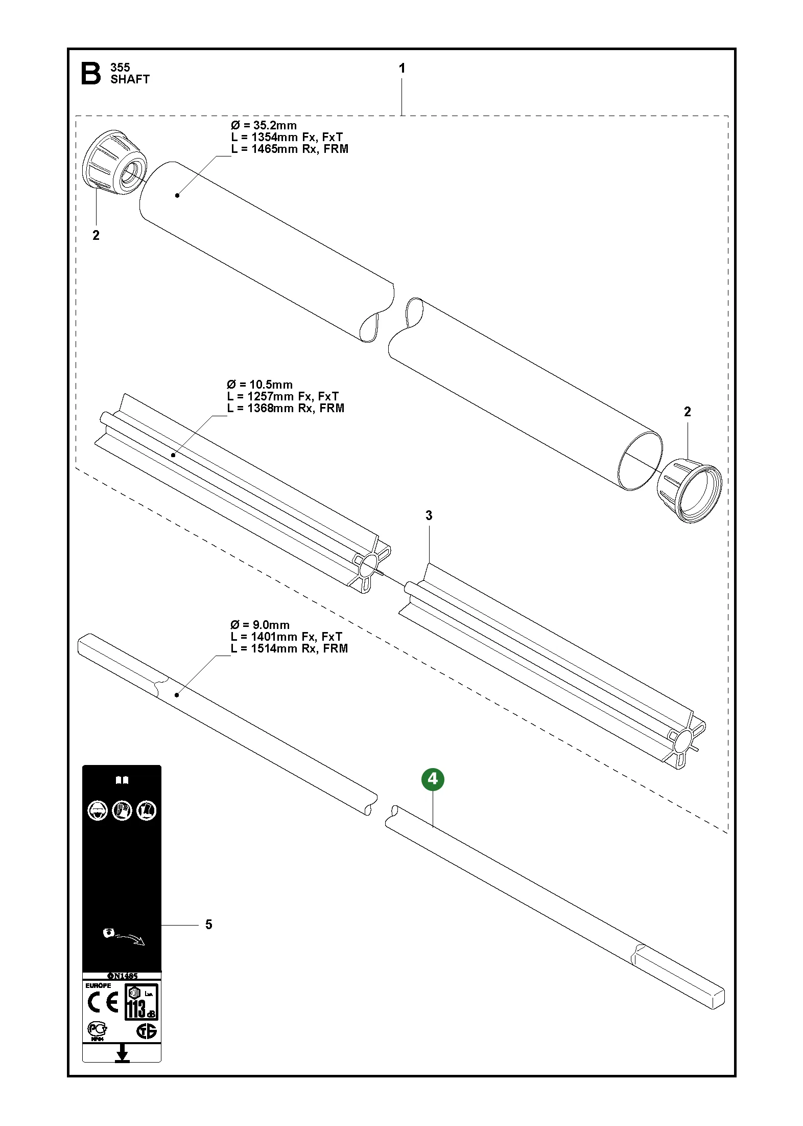 Position im Ersatzteilkatalog