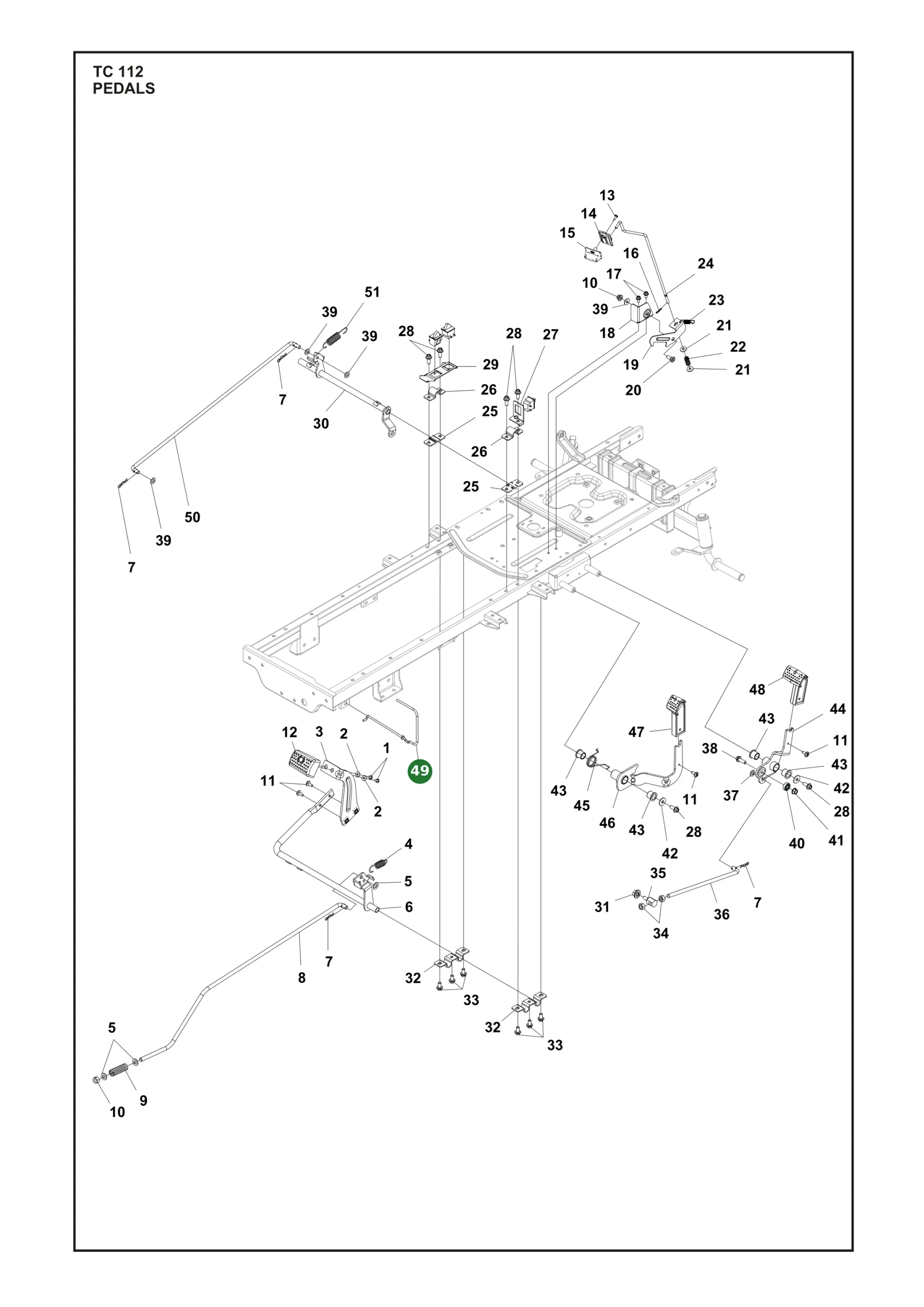 Position im Ersatzteilkatalog