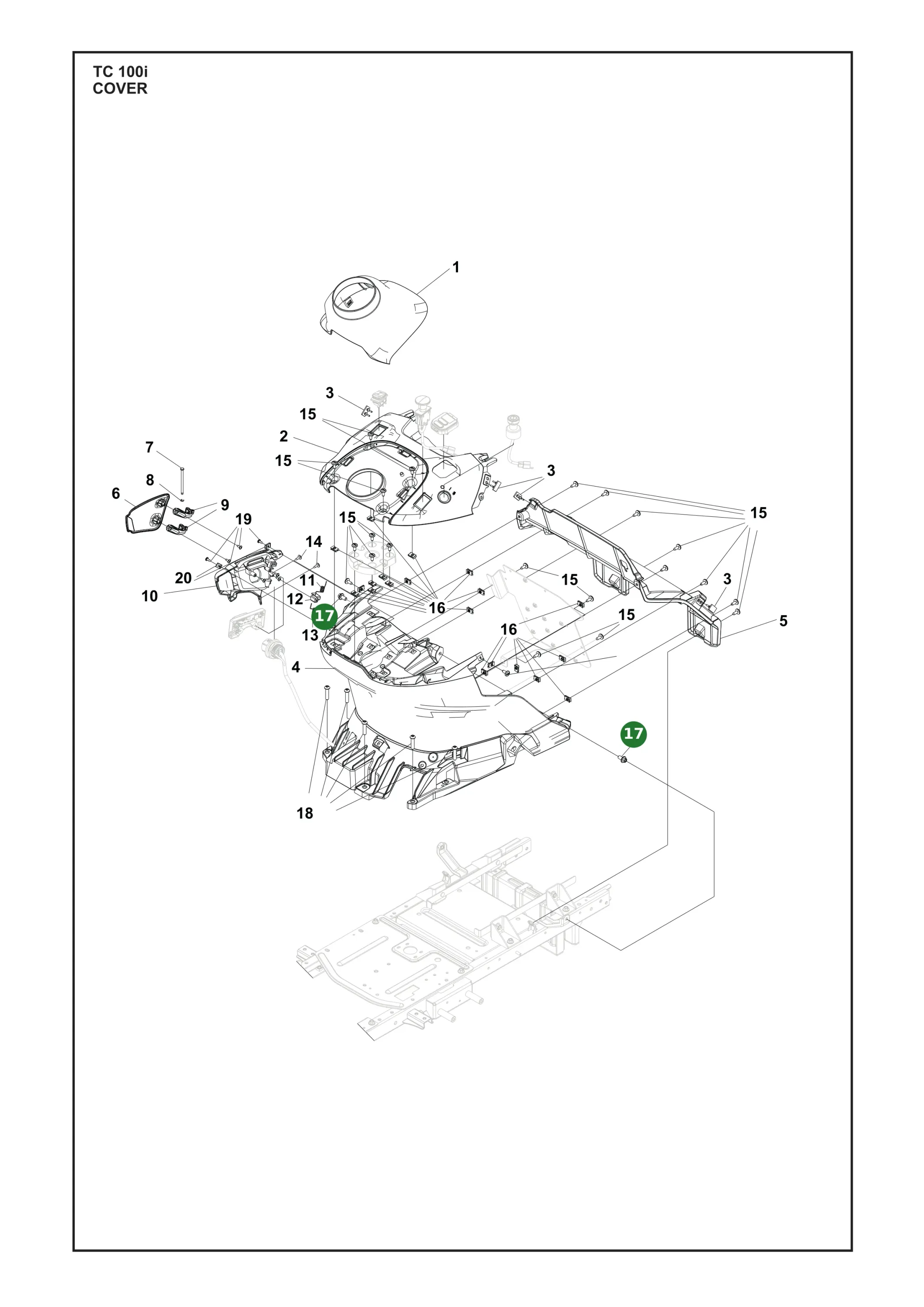 Position im Ersatzteilkatalog