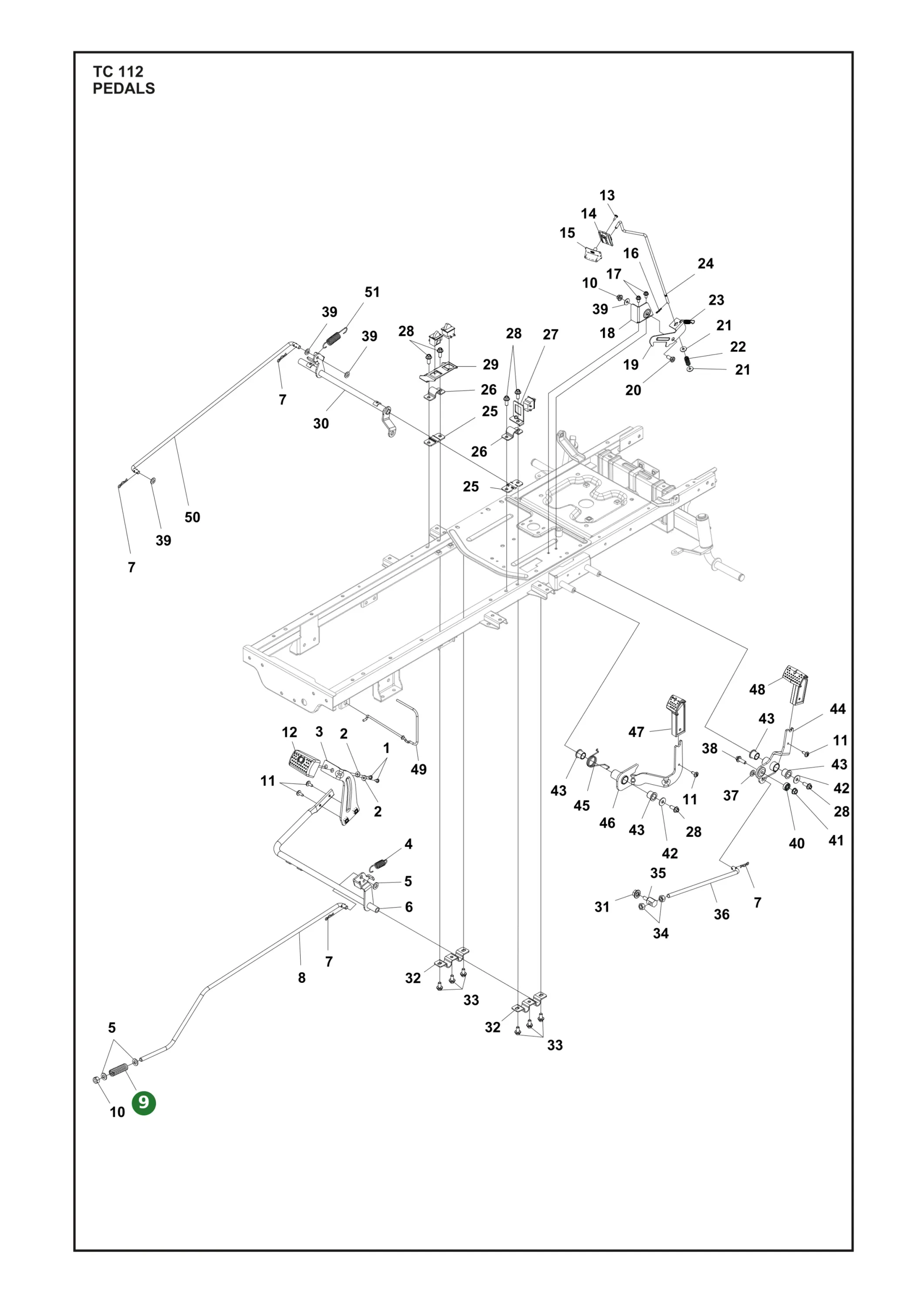 Position im Ersatzteilkatalog