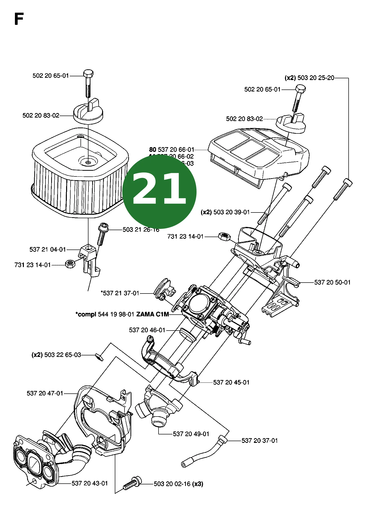 Position im Ersatzteilkatalog