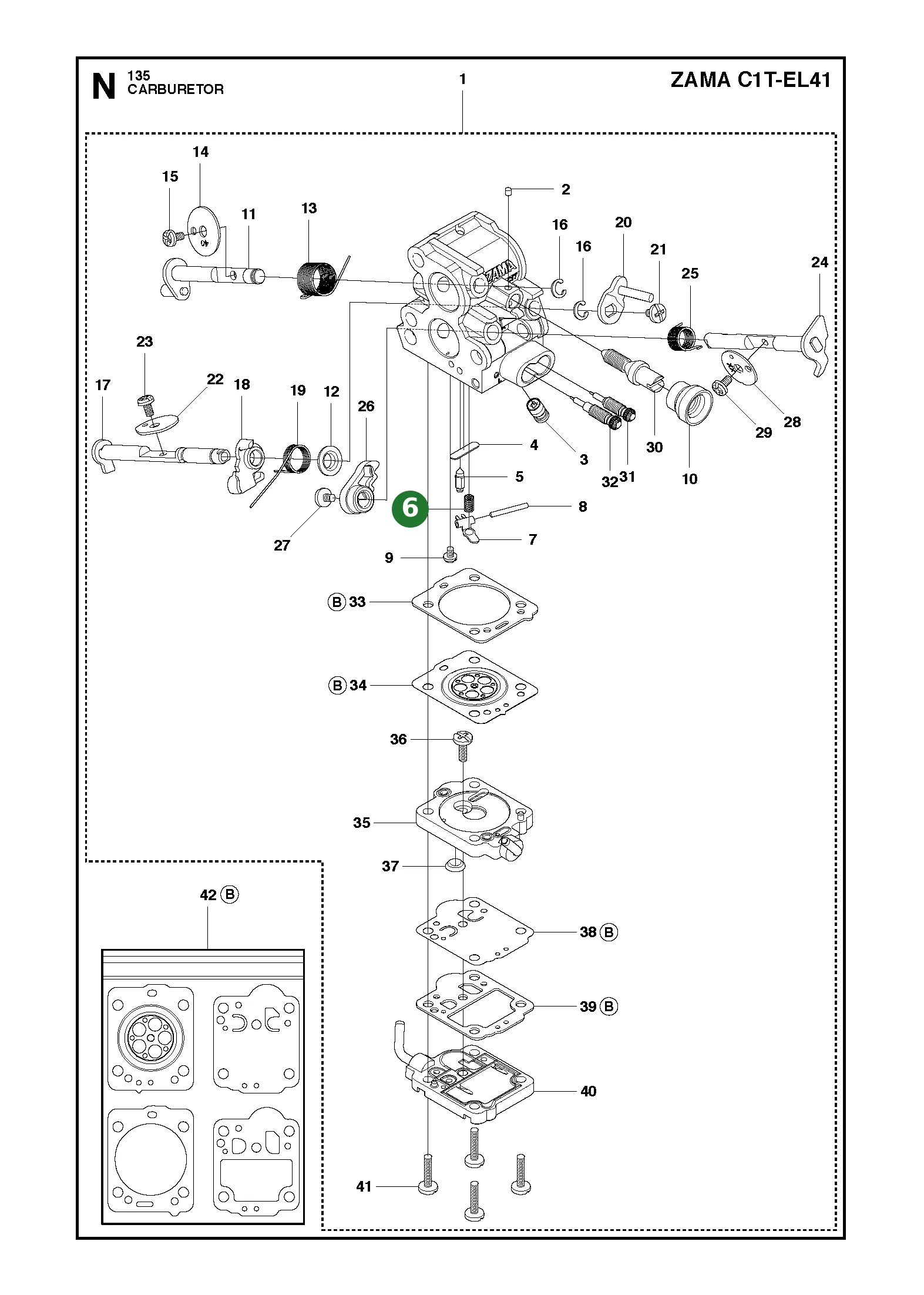 Position im Ersatzteilkatalog